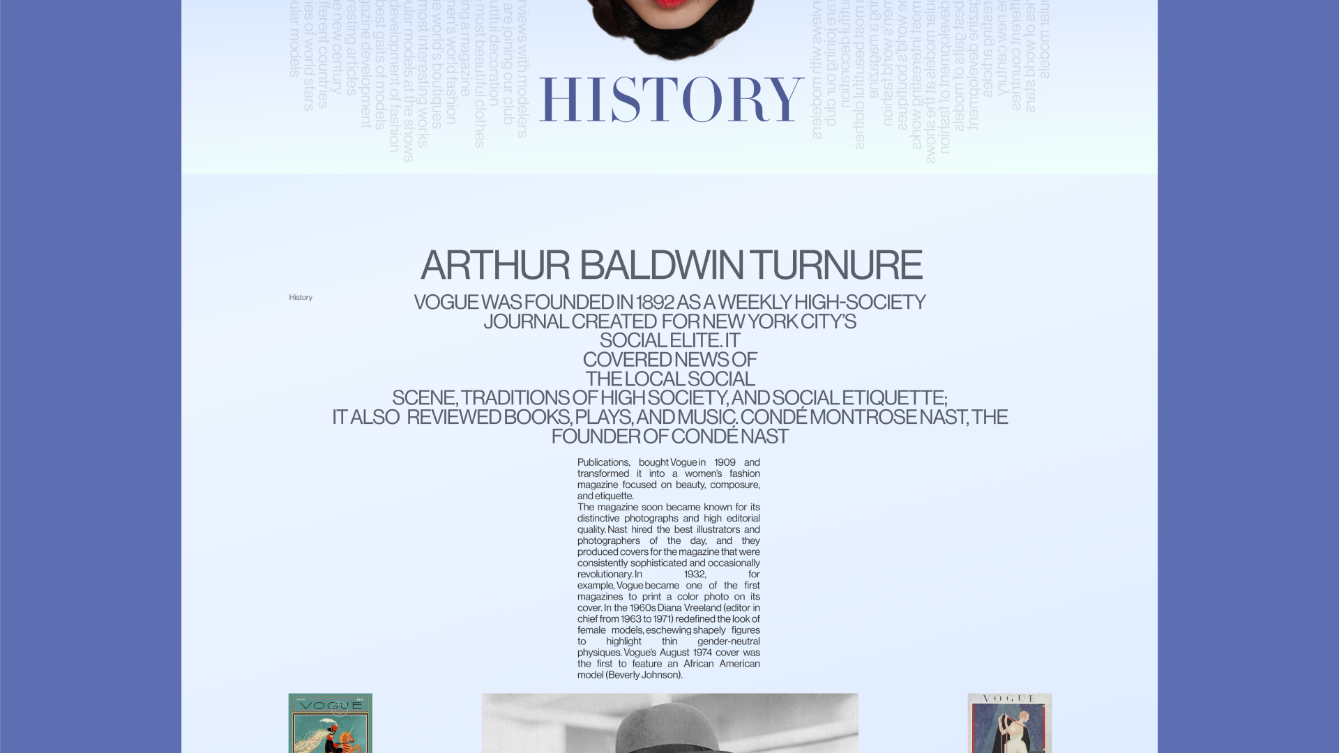 Redesign of the VOGUE news website — Изображение №24 — Интерфейсы на Dprofile