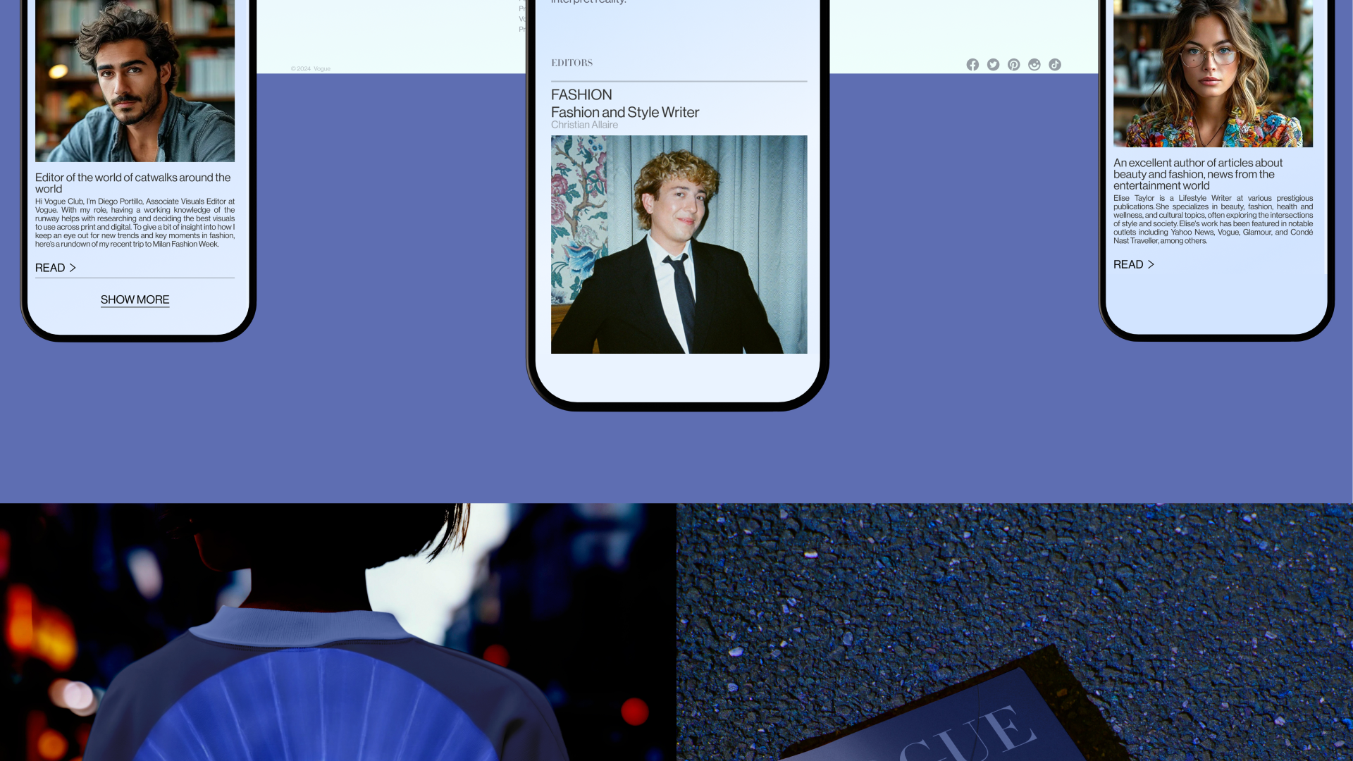 Redesign of the VOGUE news website — Изображение №35 — Интерфейсы на Dprofile