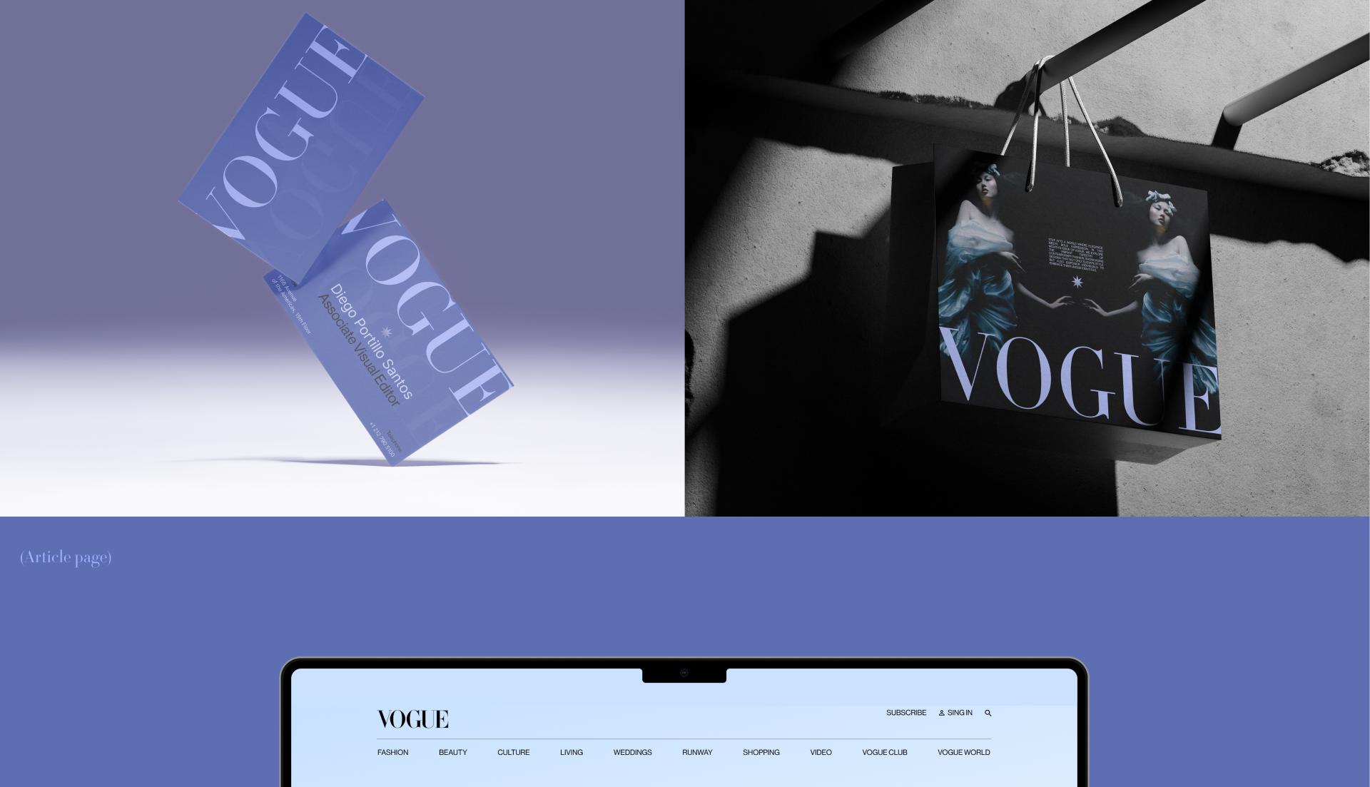 Redesign of the VOGUE news website — Изображение №12 — Интерфейсы на Dprofile