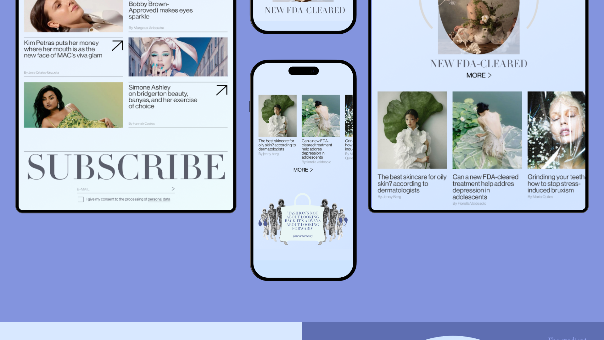 Redesign of the VOGUE news website — Изображение №16 — Интерфейсы на Dprofile