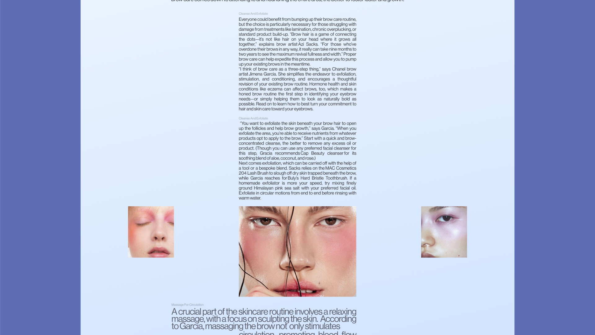 Redesign of the VOGUE news website — Изображение №20 — Интерфейсы на Dprofile