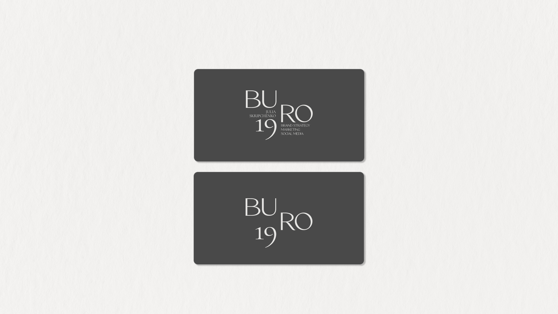BURO 19|фирменный стиль для агенства — Изображение №12 — Брендинг на Dprofile
