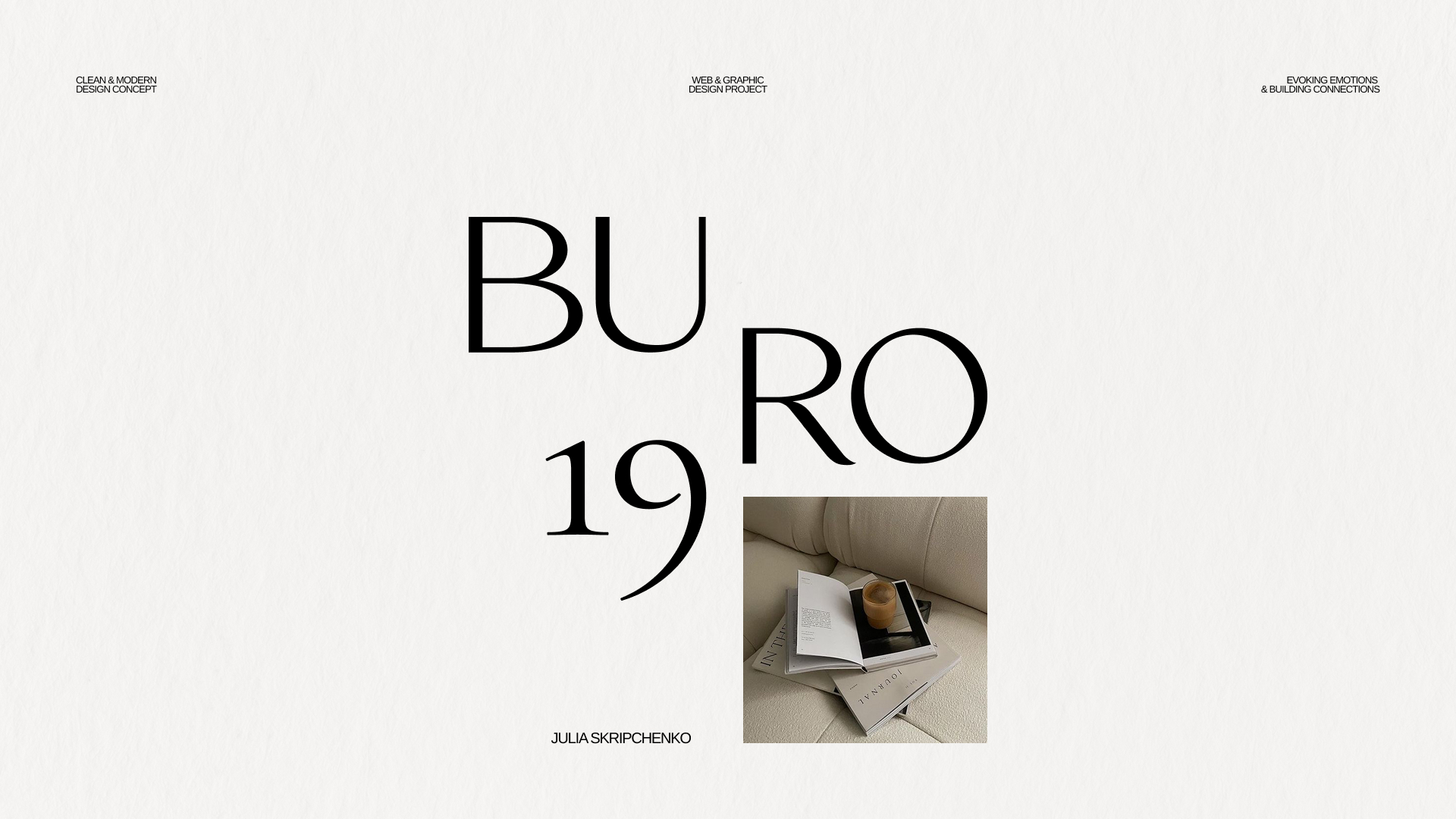 BURO 19|фирменный стиль для агенства — Изображение №1 — Брендинг на Dprofile