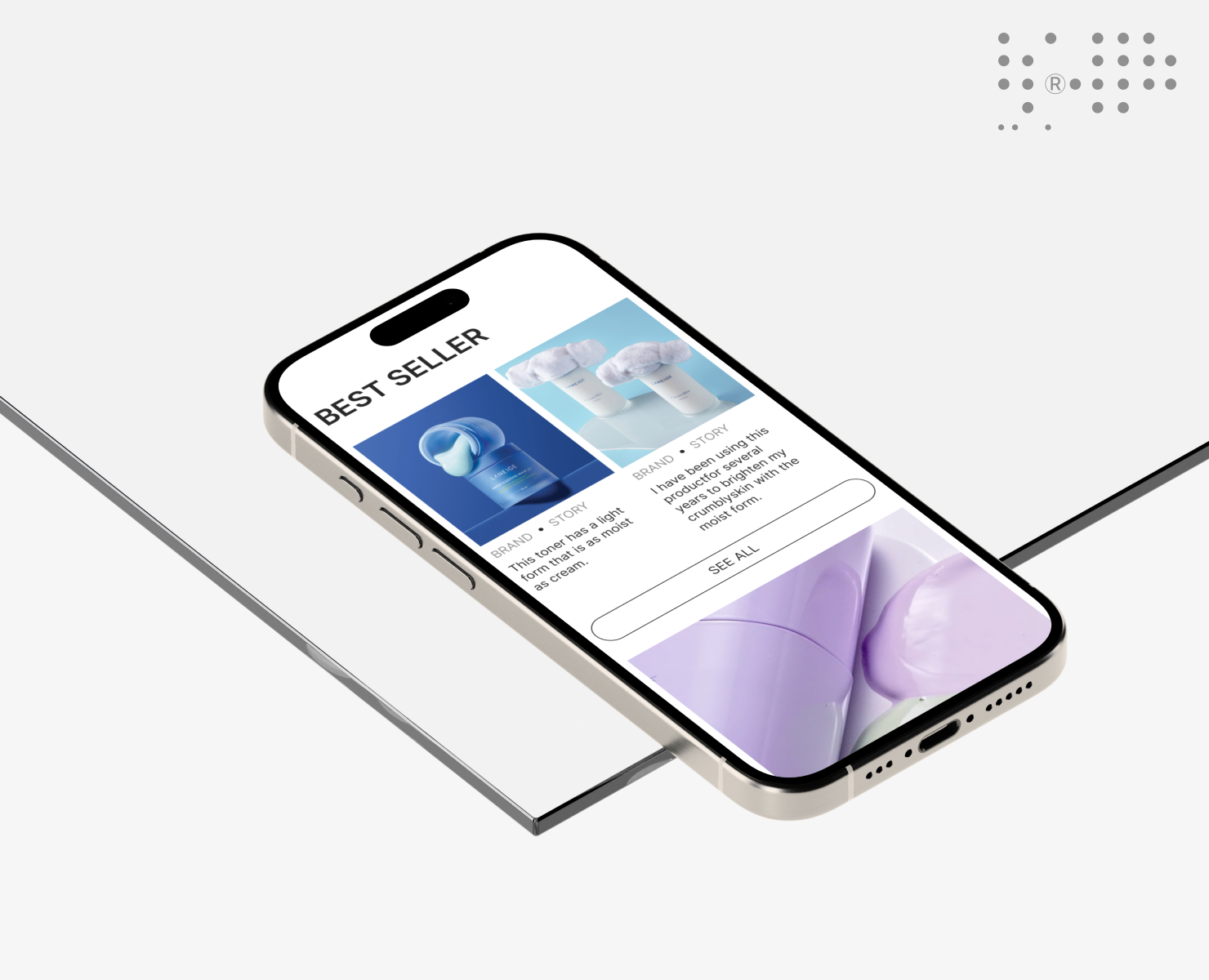 Laneige | e-commerce — Интерфейсы на Dprofile