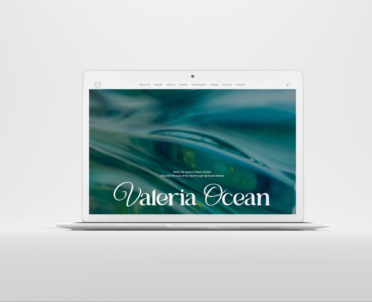 Online store by Valeria Ocean _ Tilda — Интерфейсы, Анимация на Dprofile