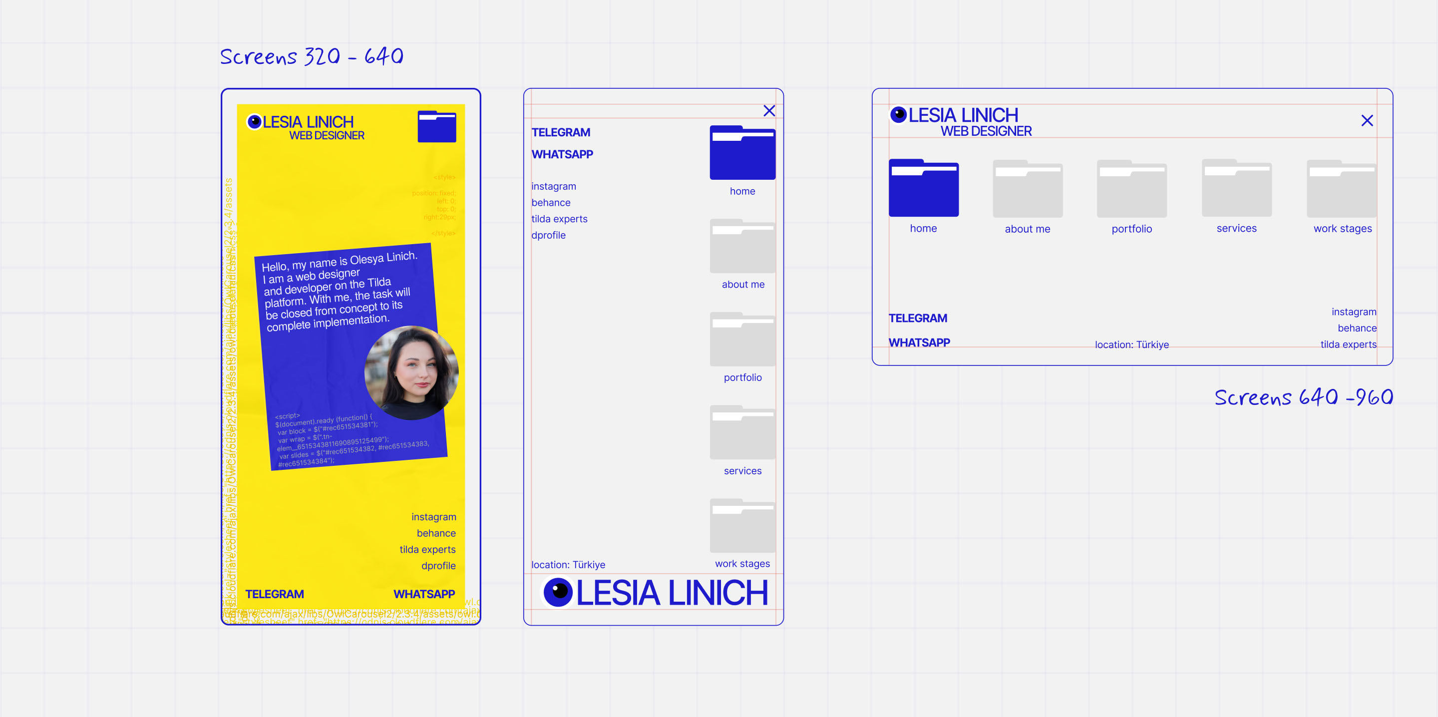 Portfolio by Olesia Linich — Изображение №6 — Интерфейсы, Анимация на Dprofile