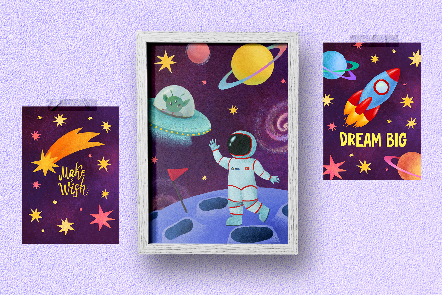 Коллекция иллюстраций "Космос" — Изображение №13 — Иллюстрация, Графика на Dprofile