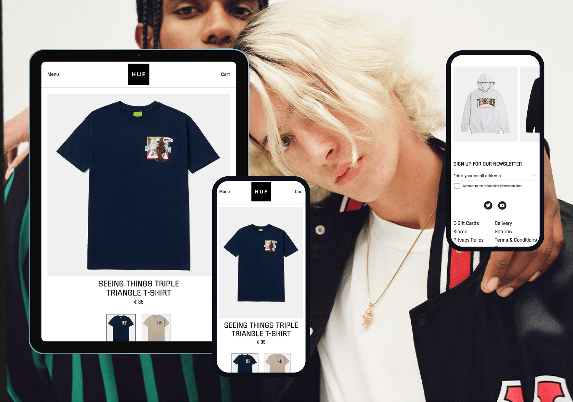 Redesign Concept: HUF Store — Изображение №5 — Интерфейсы, Брендинг на Dprofile