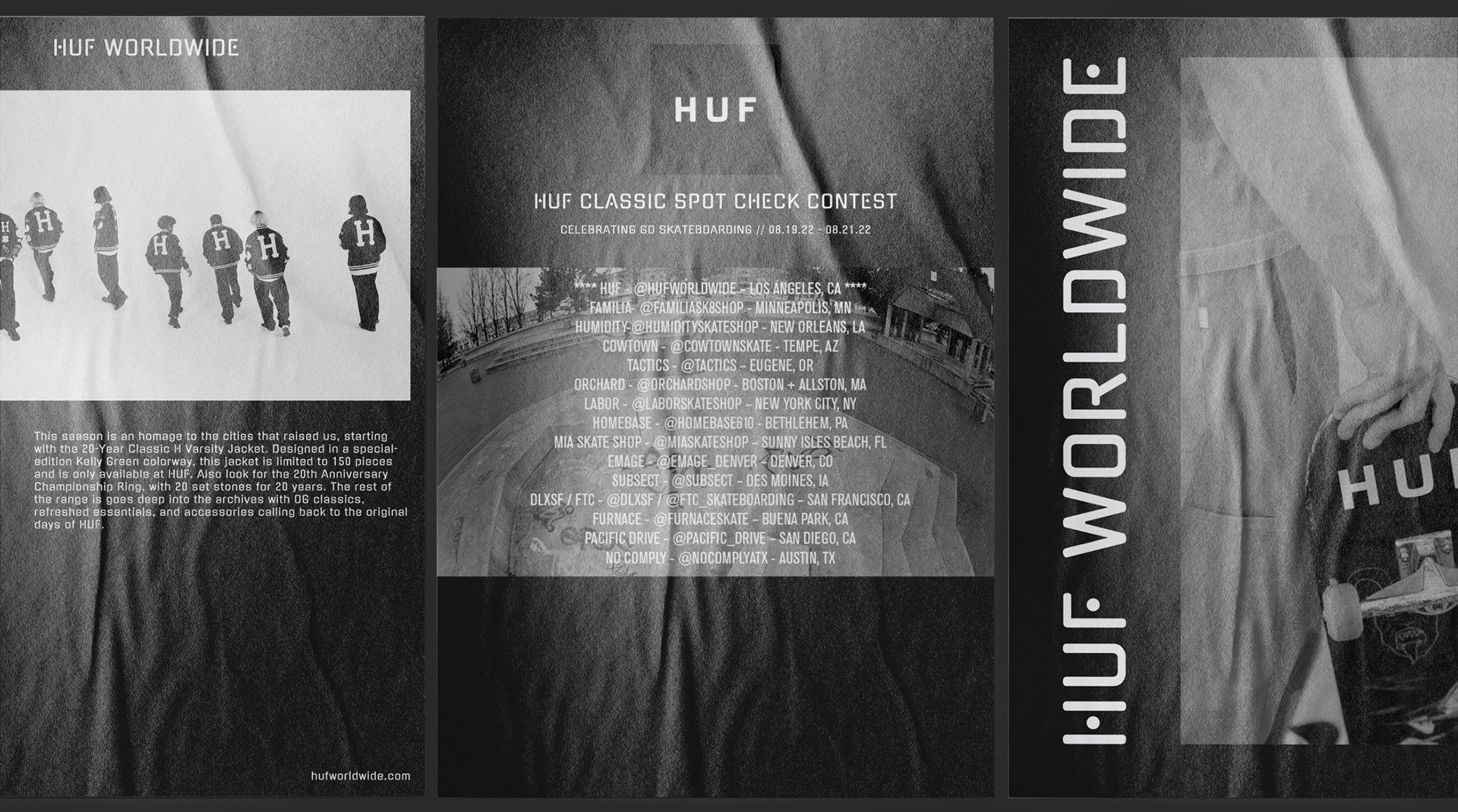 Redesign Concept: HUF Store — Изображение №11 — Интерфейсы, Брендинг на Dprofile