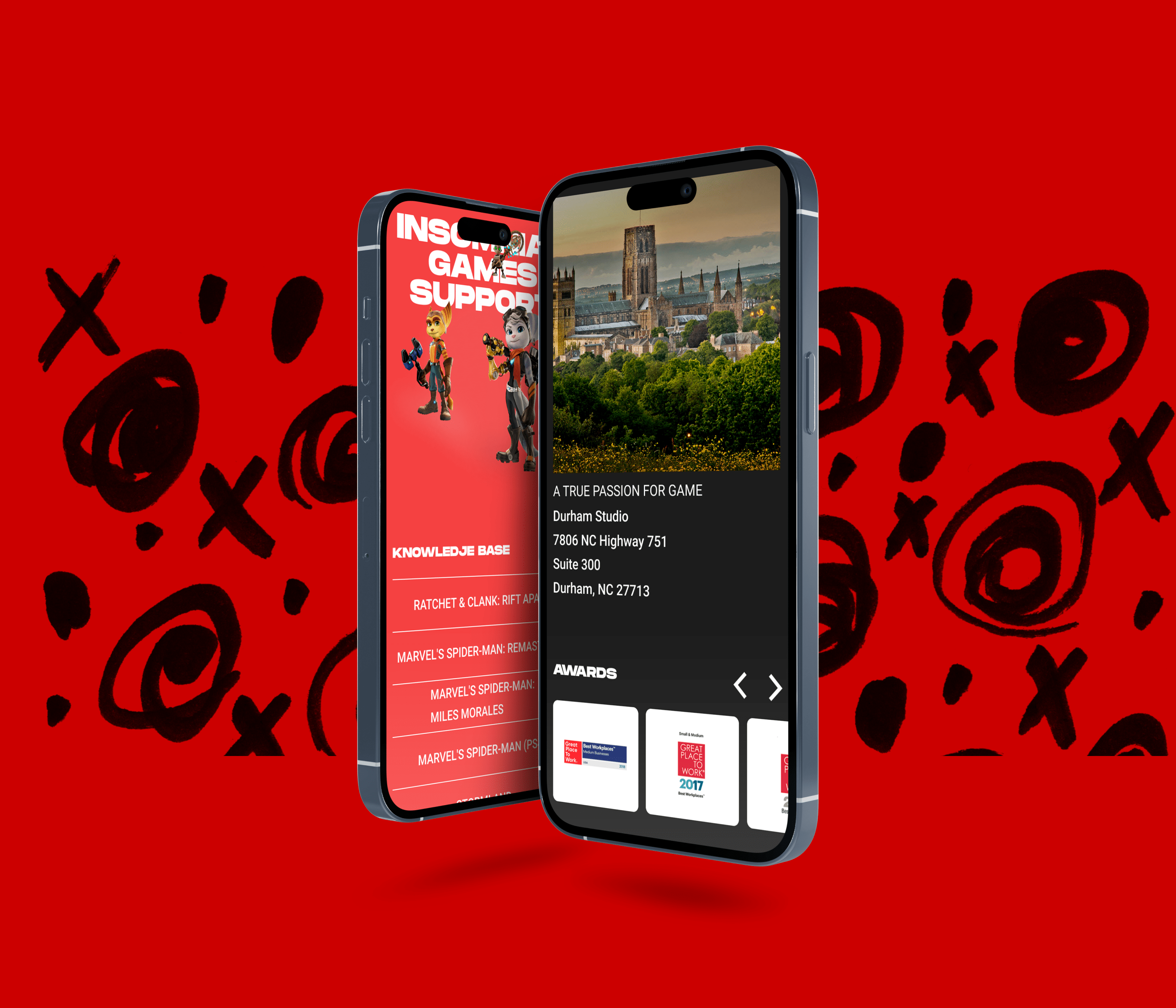 Redesign Concept: Insomniac Games Corporate website — Изображение №16 — Интерфейсы, Брендинг на Dprofile