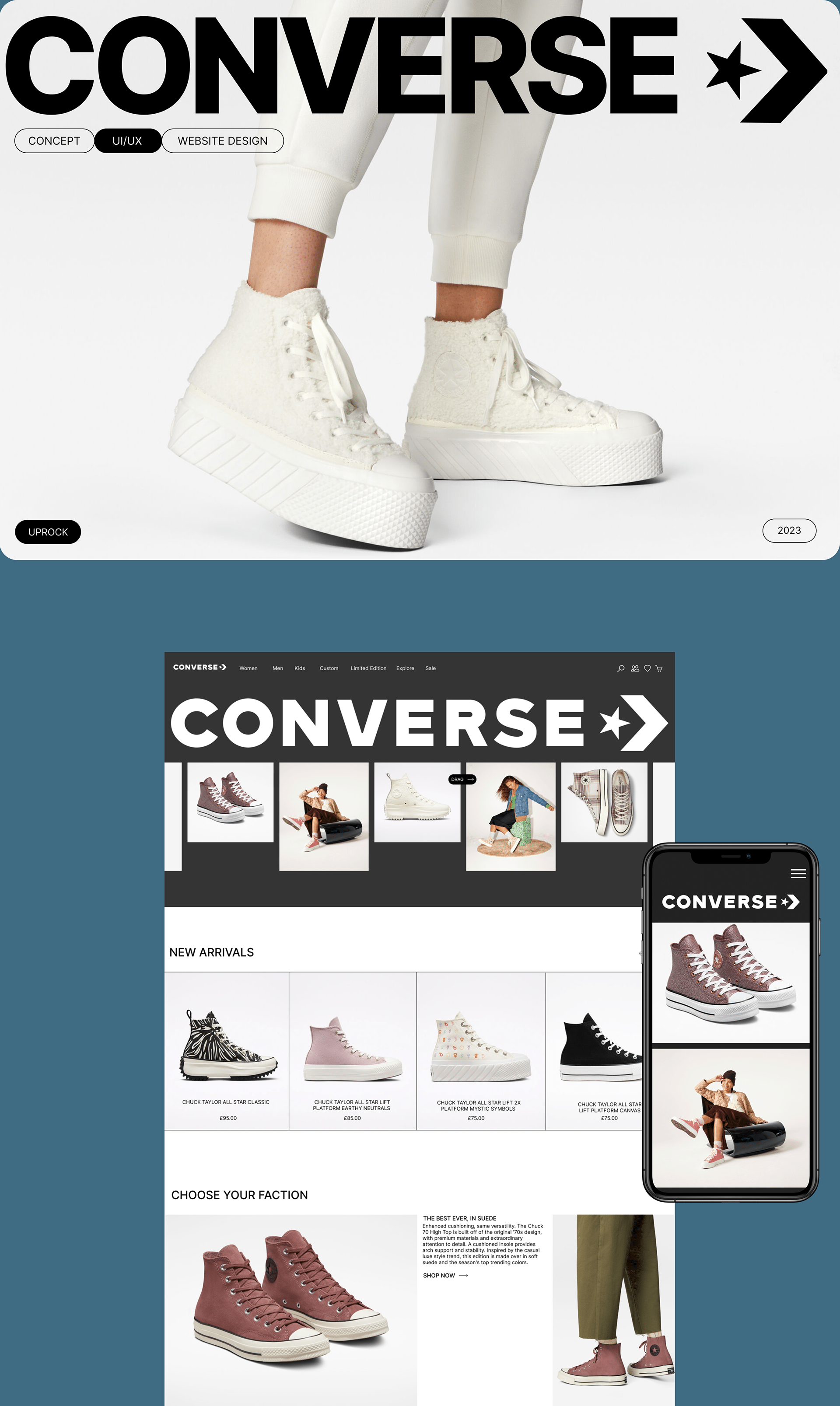 Редизайн CONVERSE — Изображение №1 — Интерфейсы на Dprofile