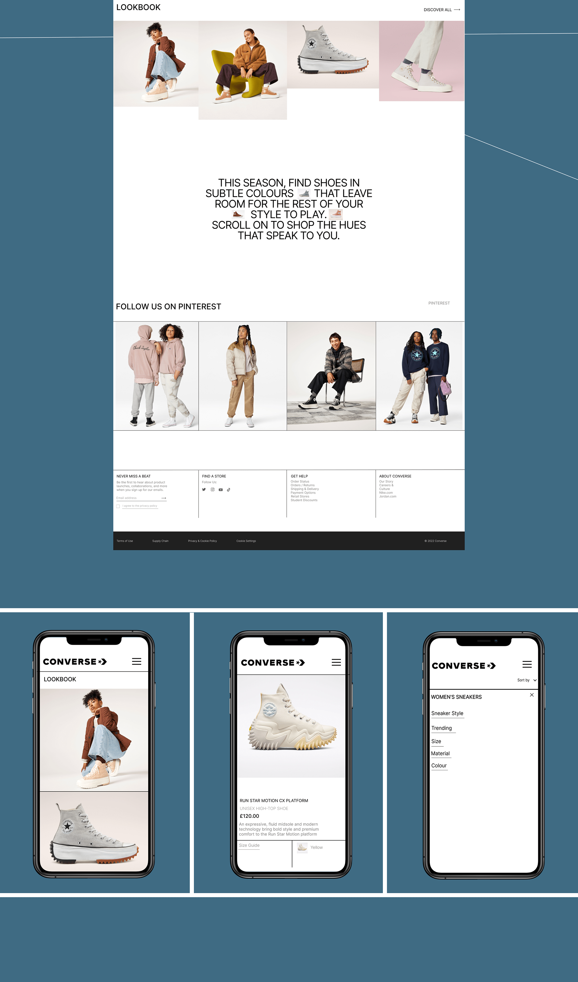 Редизайн CONVERSE — Изображение №3 — Интерфейсы на Dprofile