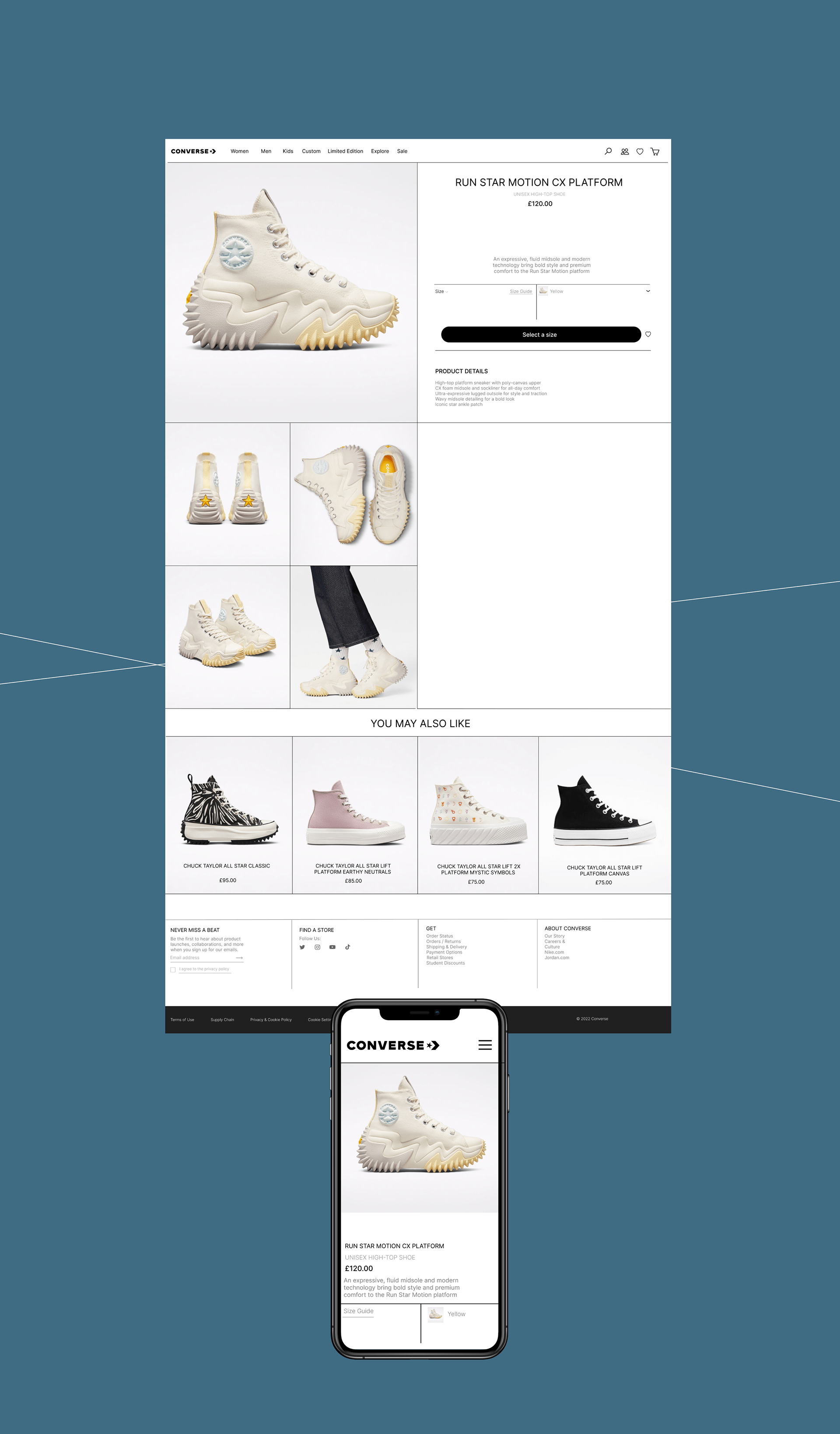 Редизайн CONVERSE — Изображение №6 — Интерфейсы на Dprofile