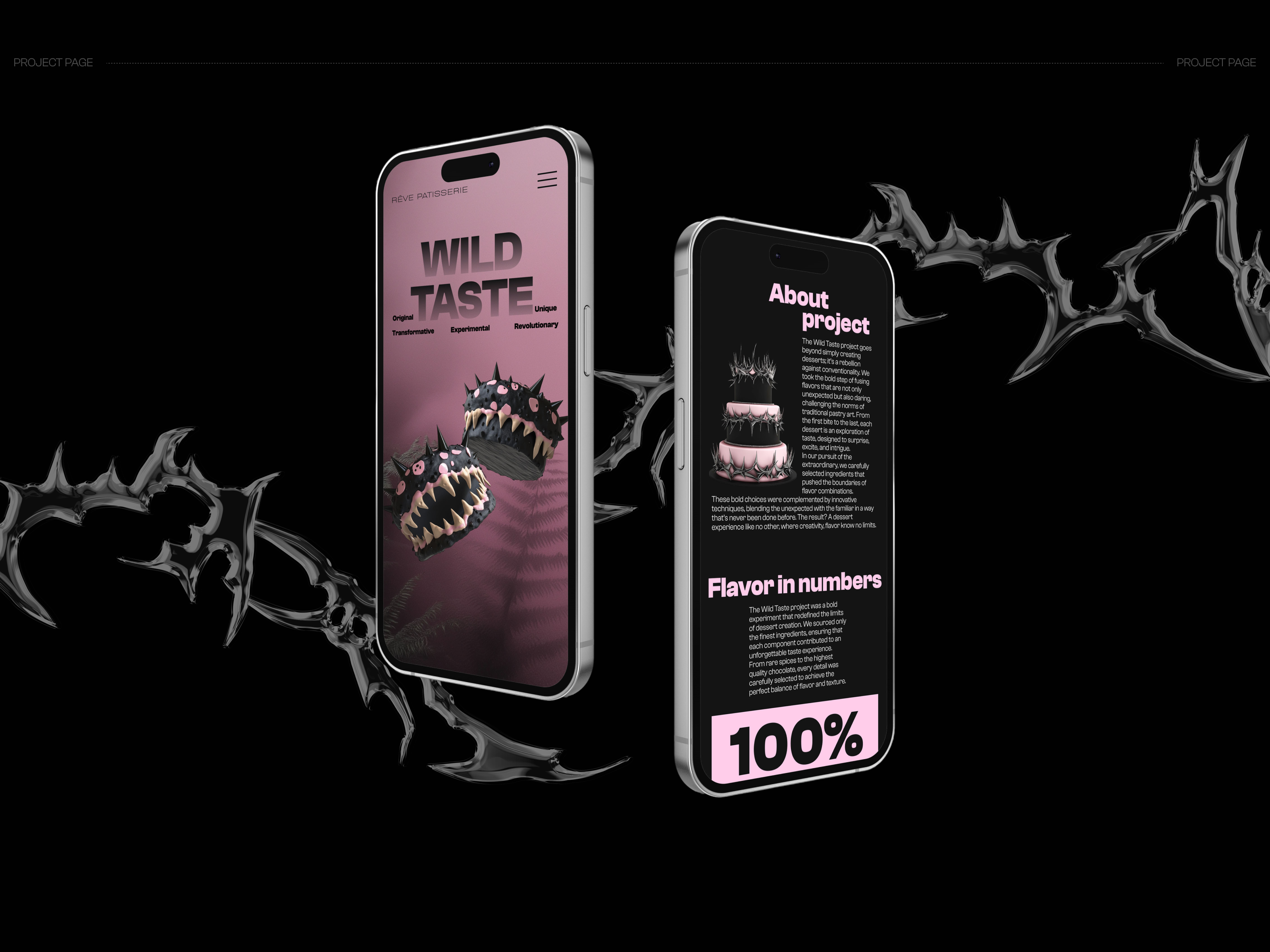Réve Patisserie | Корпоративный сайт — Изображение №12 — Интерфейсы на Dprofile