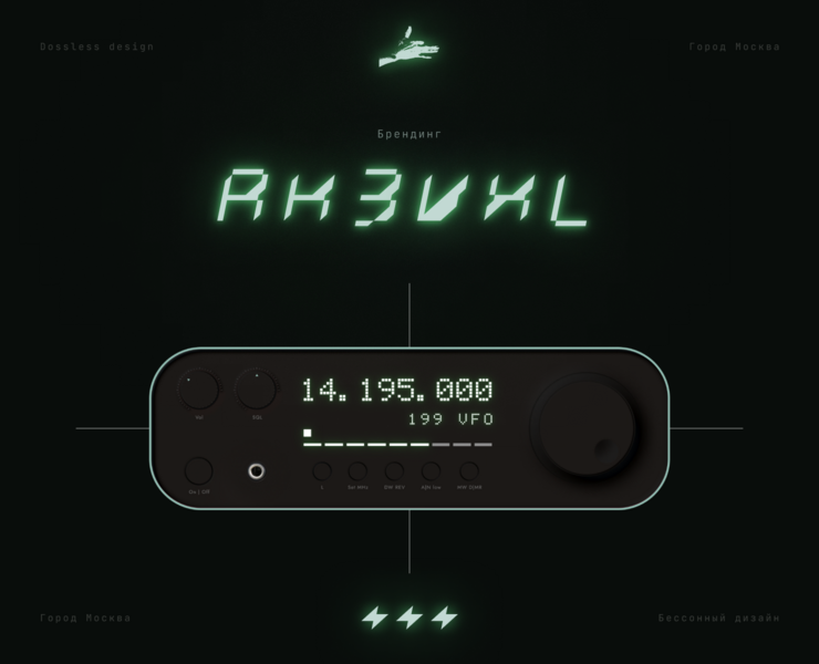Городской радиокружок RK3VXL — Брендинг на Dprofile
