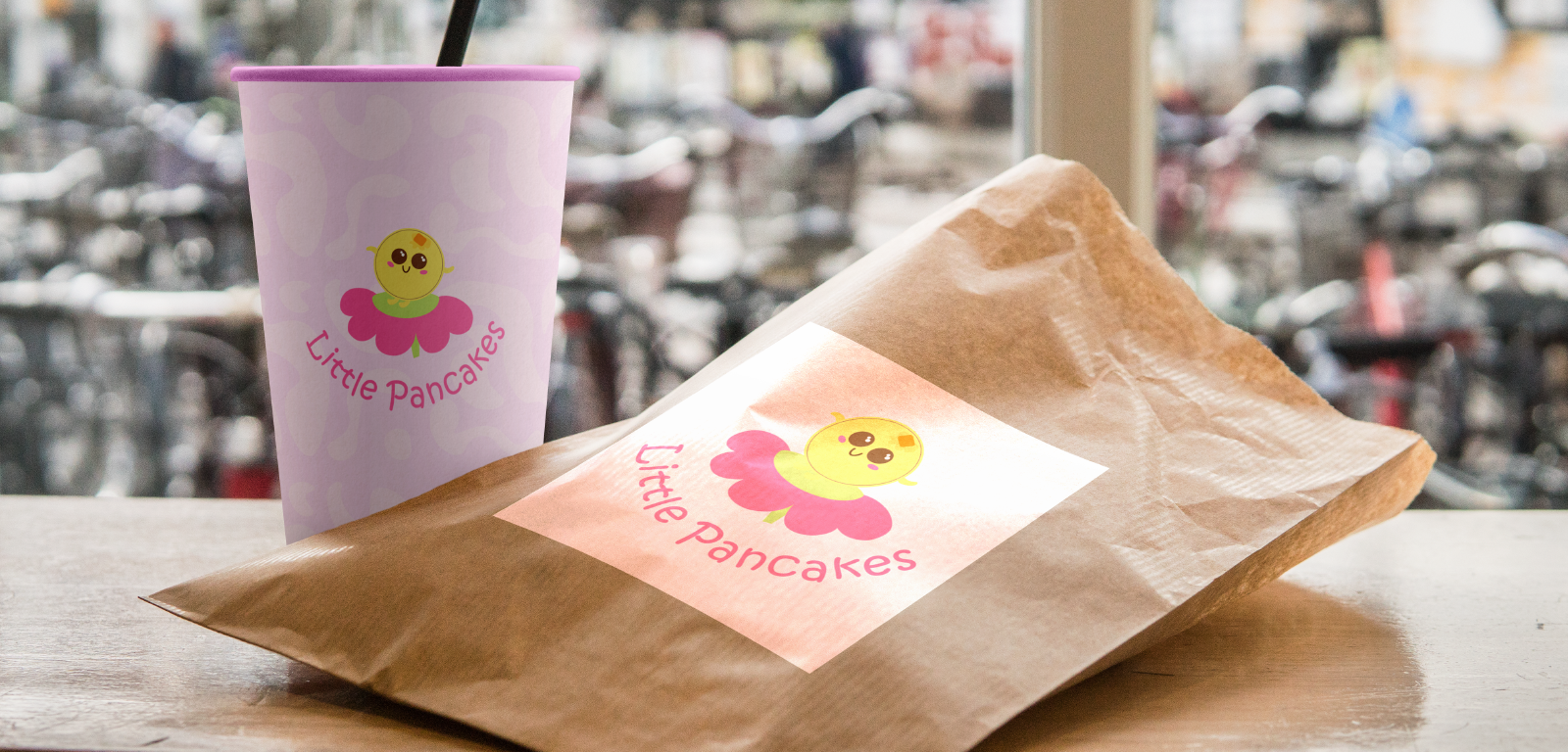 Кофейня-кондитерская "Little Pancakes" — Изображение №7 — Брендинг на Dprofile