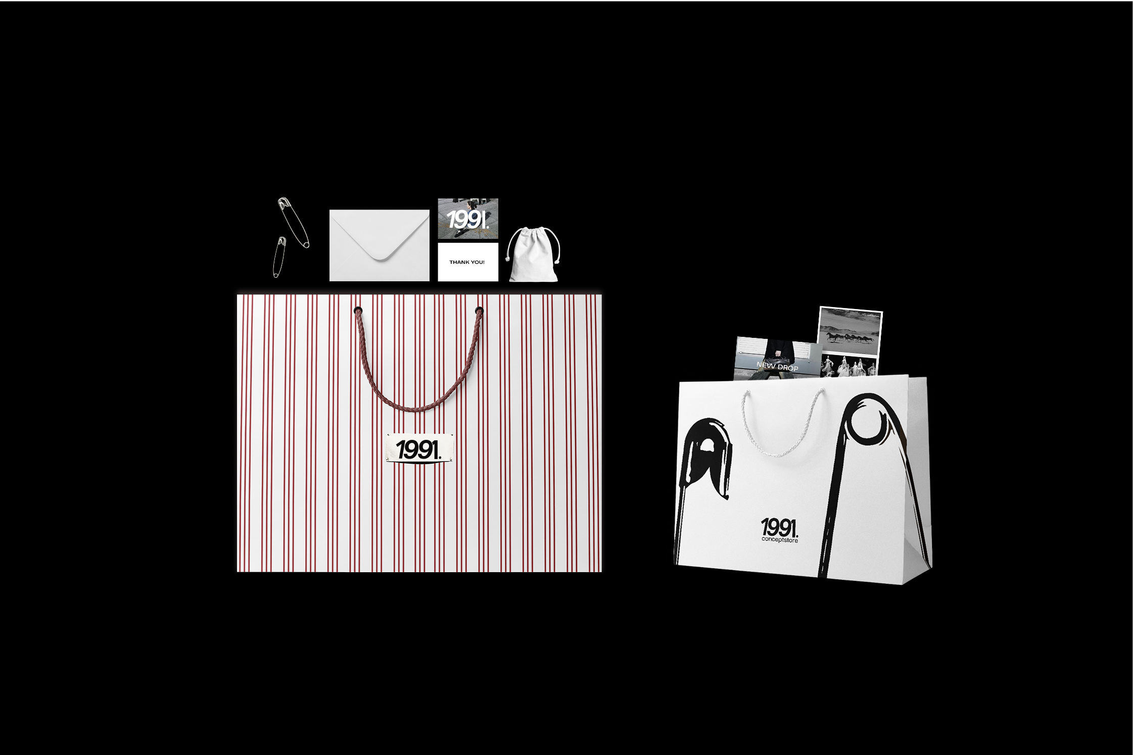 brand identity | 1991.conceptstore — Изображение №7 — Интерфейсы, Брендинг на Dprofile