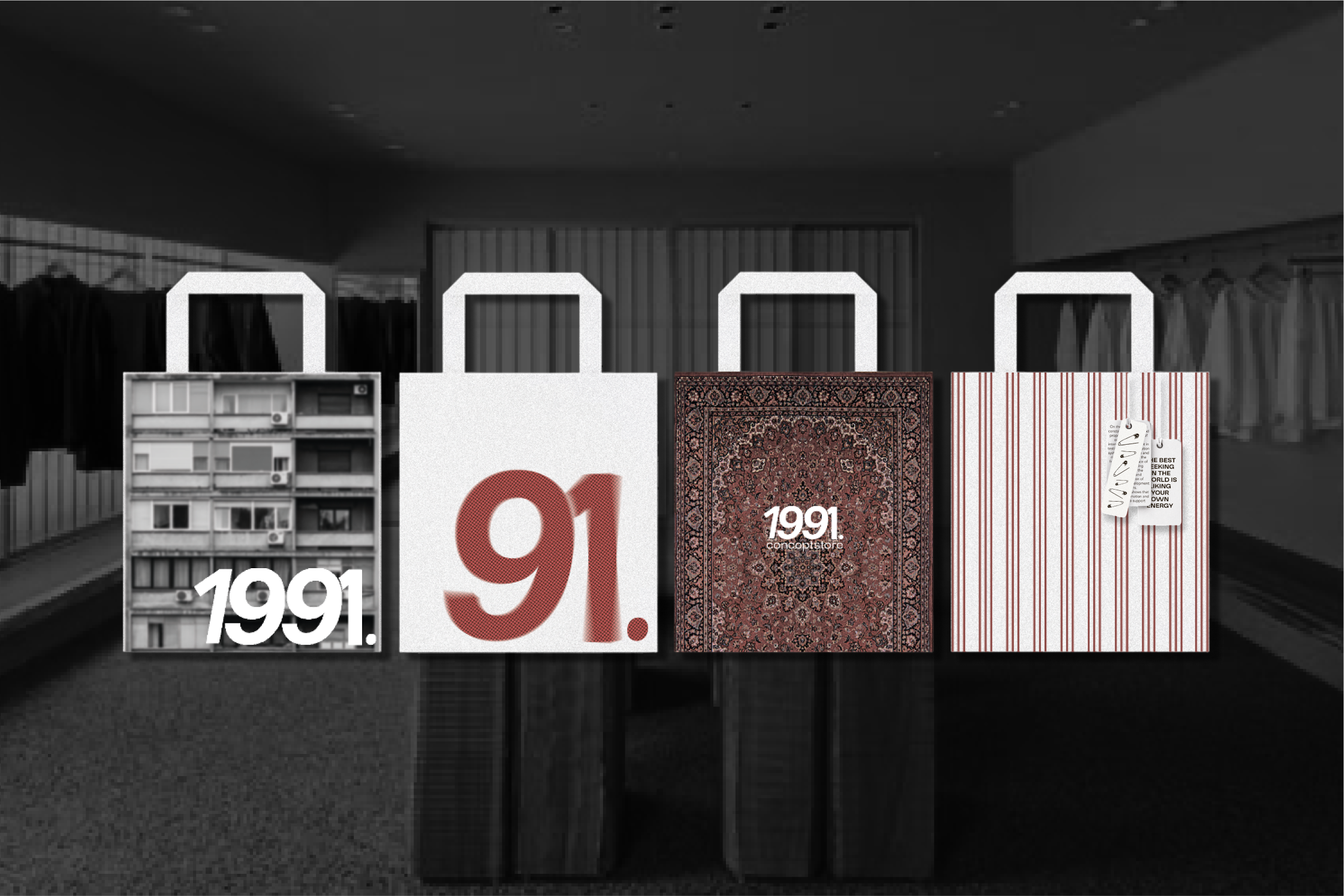 brand identity | 1991.conceptstore — Изображение №9 — Интерфейсы, Брендинг на Dprofile
