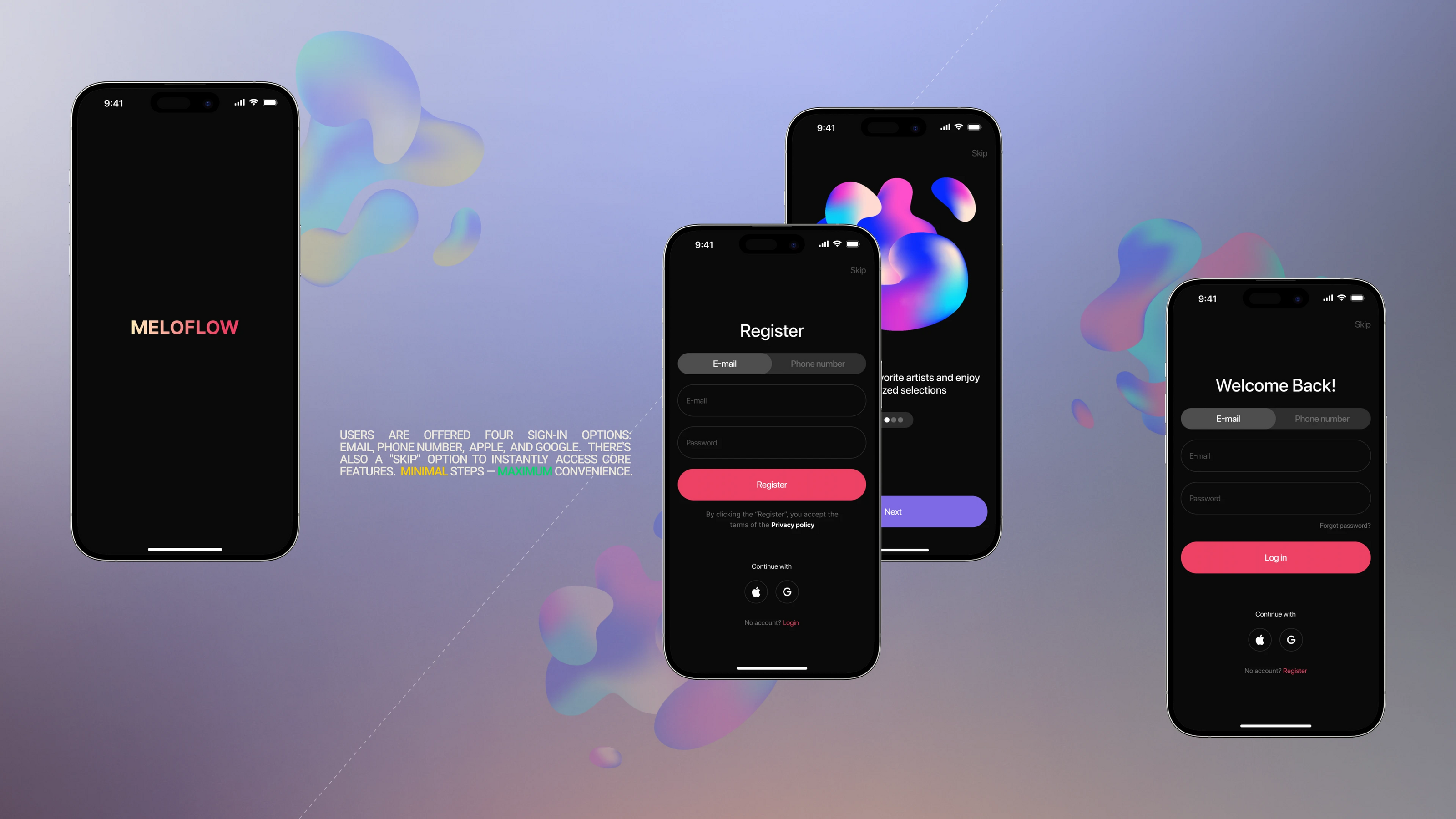 MeloFlow | Music Mobile App — Изображение №5 — Интерфейсы на Dprofile