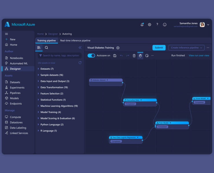 Редизайн Microsoft Azure — Интерфейсы на Dprofile