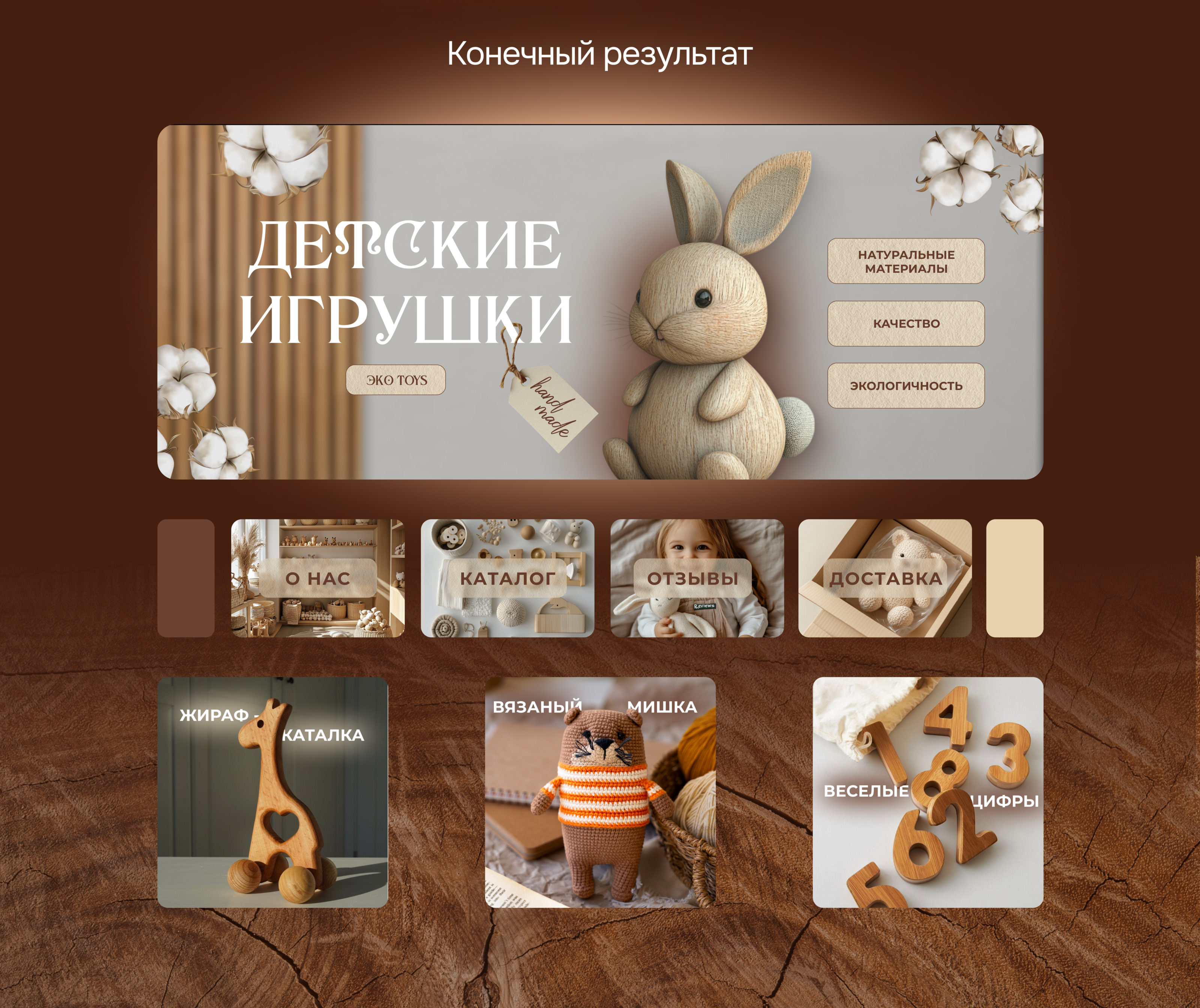 Оформление сообщества ВК | Детские игрушки — Изображение №5 — Интерфейсы на Dprofile