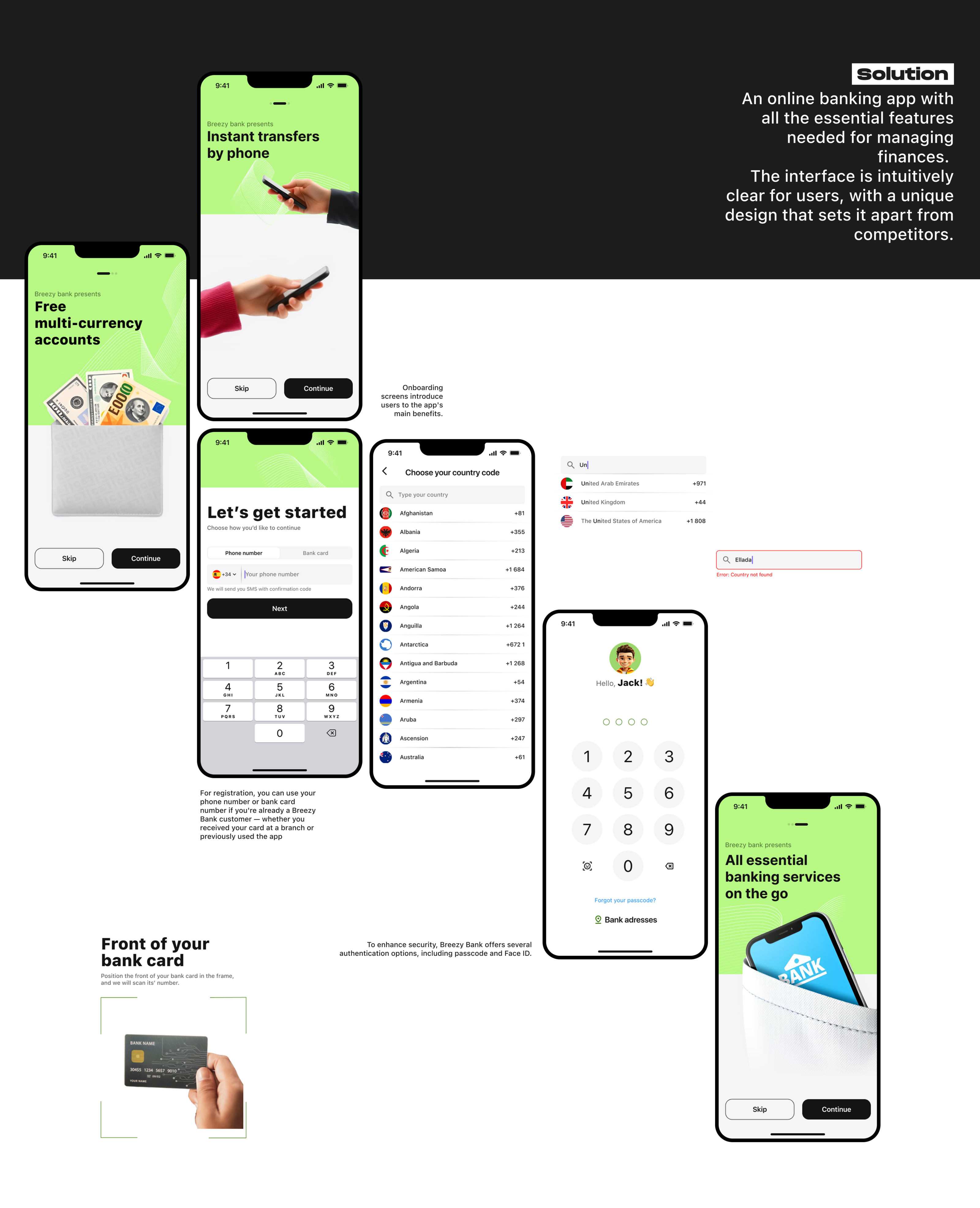 Bank app - UX/UI — Изображение №5 — Интерфейсы на Dprofile