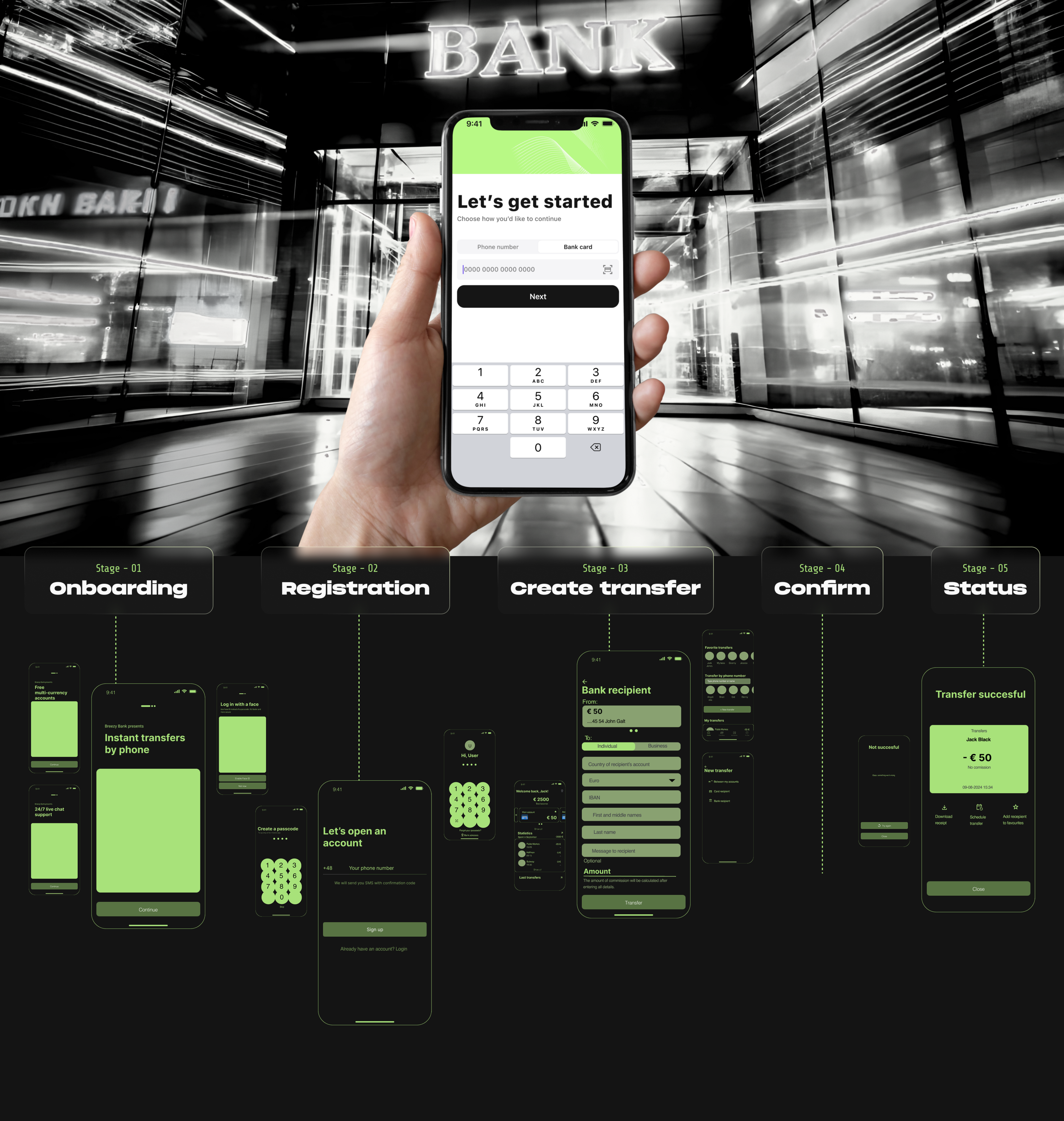 Bank app - UX/UI — Изображение №10 — Интерфейсы на Dprofile