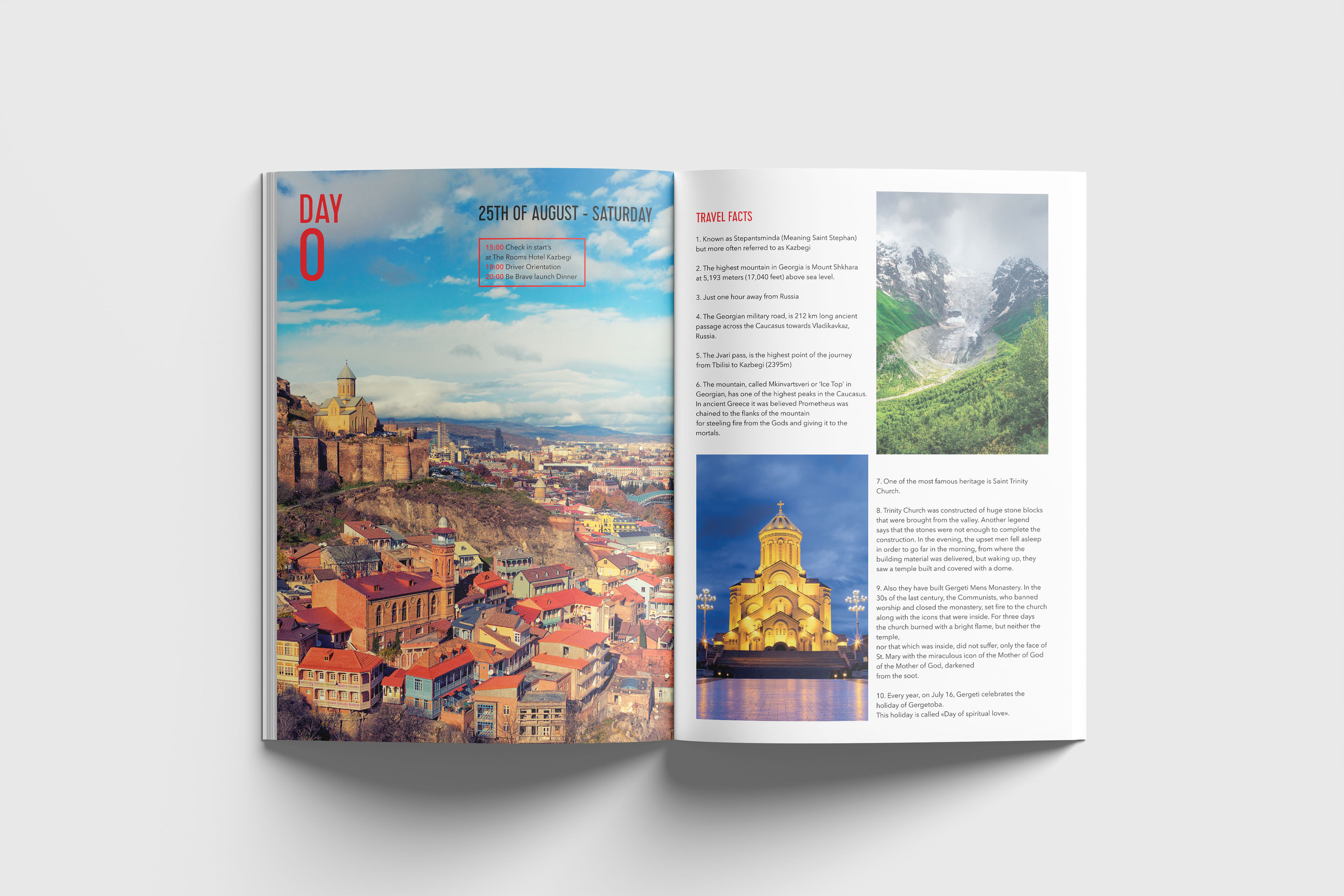 Be Brave. Road book. Georgia-Armenia — Изображение №5 — Графика на Dprofile