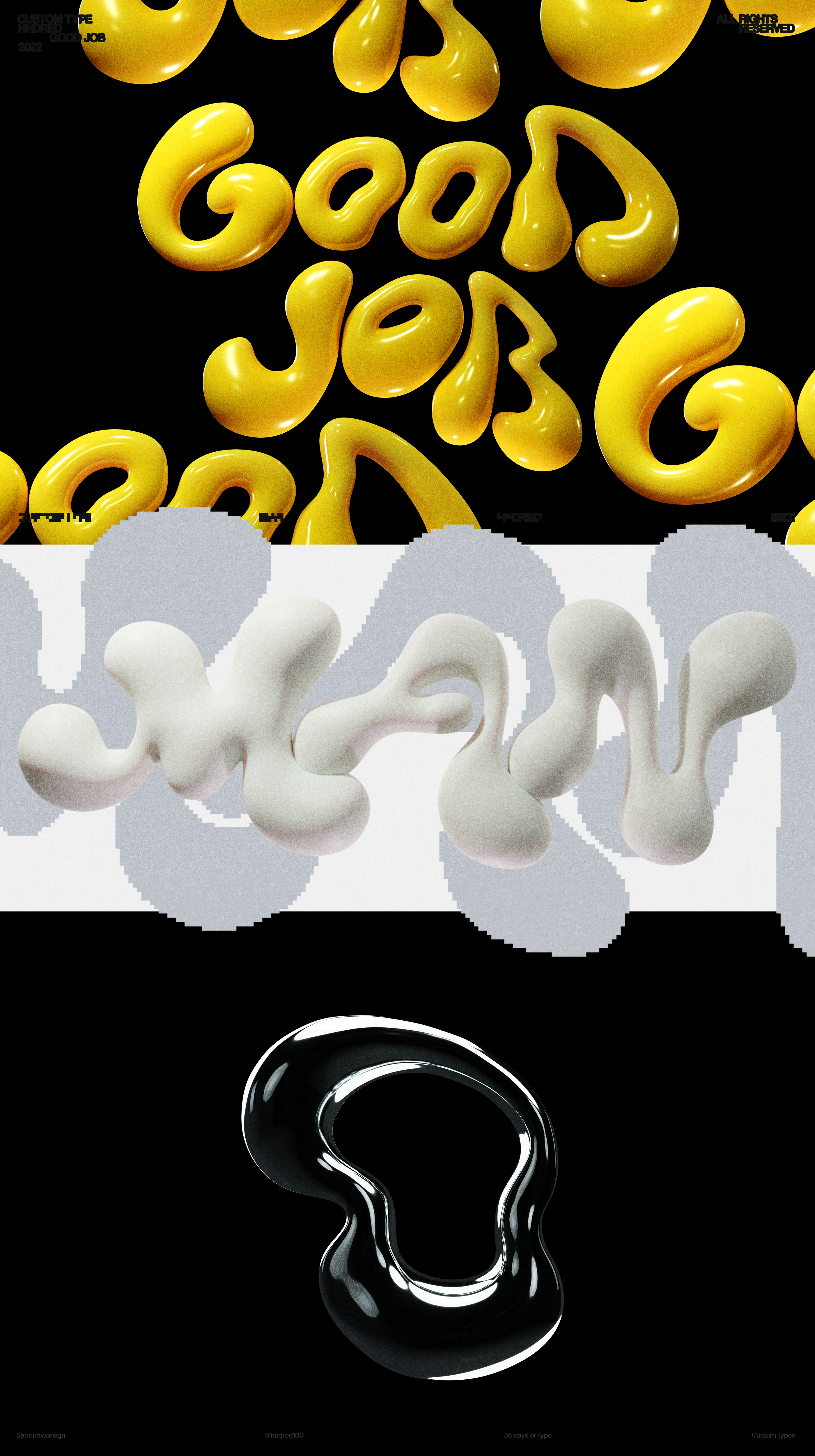 Custom Types // 3D — Selected works — Изображение №3 — Графика, 3D на Dprofile