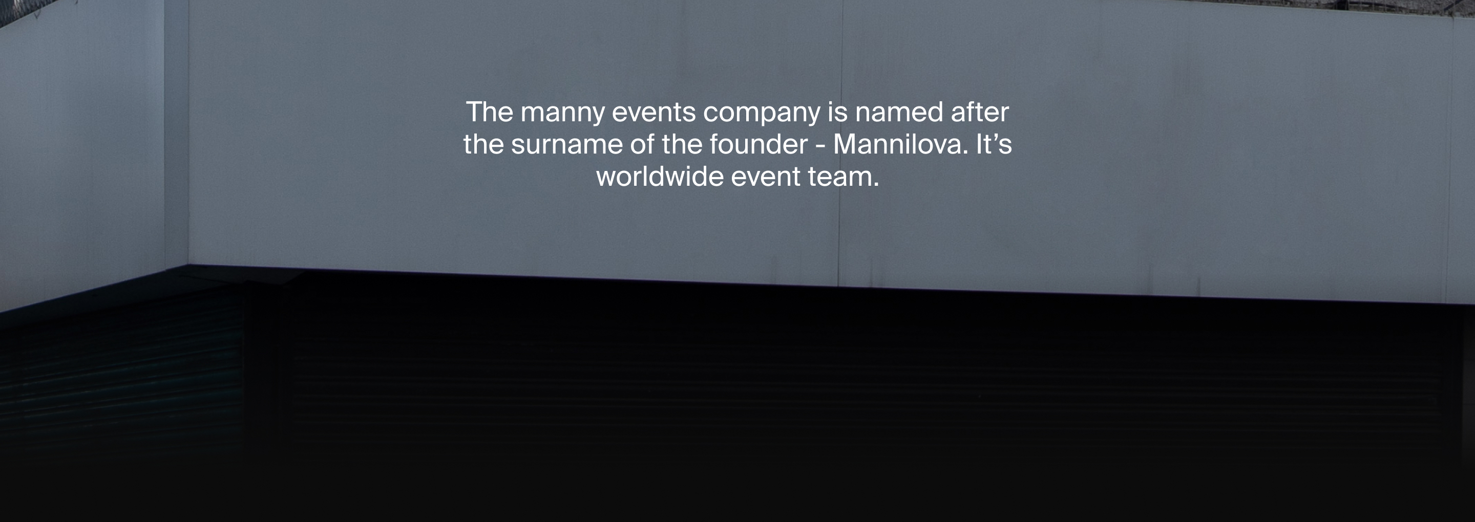 Manny Events - айдентика — Изображение №3 — Брендинг на Dprofile