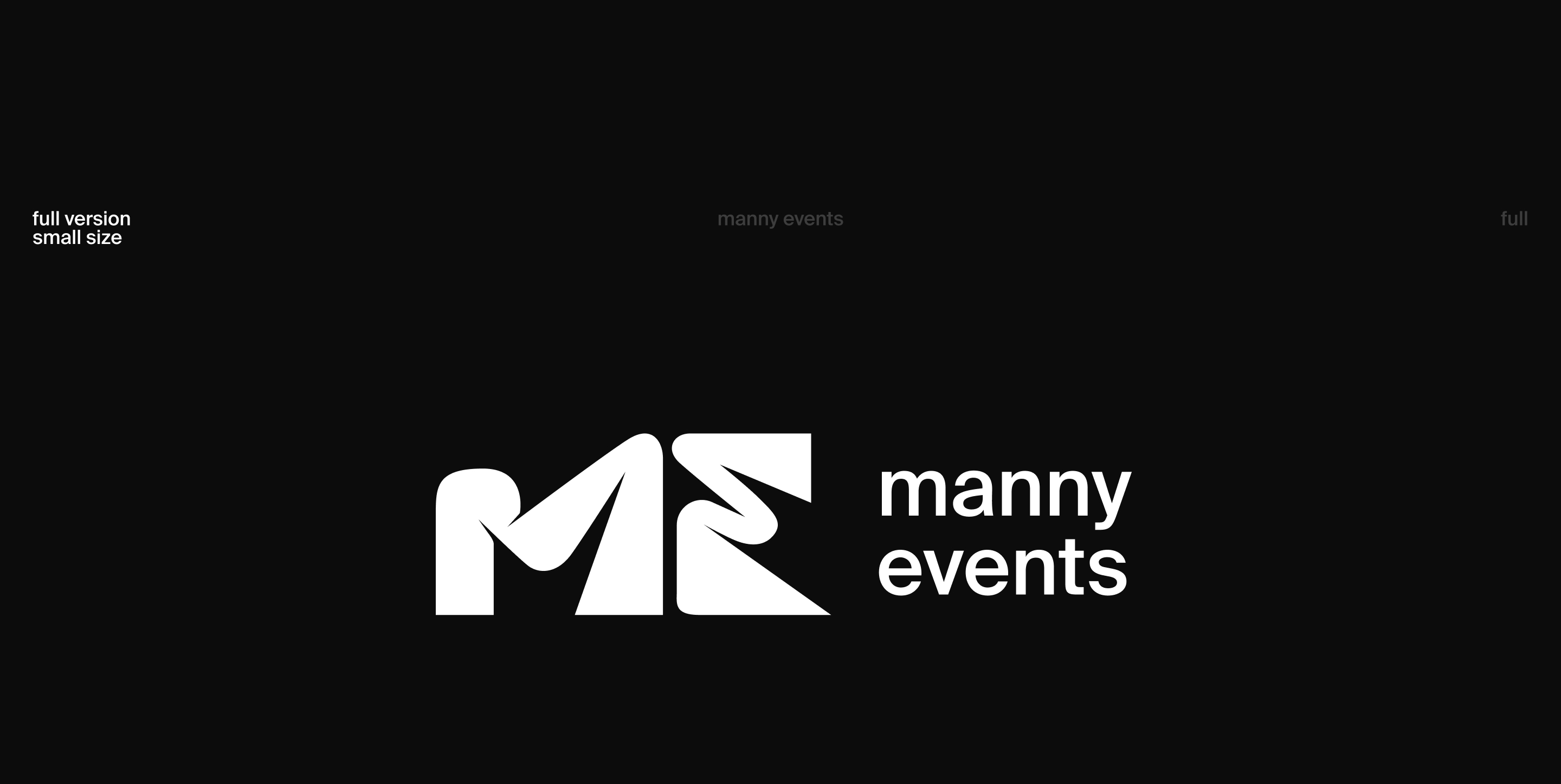 Manny Events - айдентика — Изображение №17 — Брендинг на Dprofile