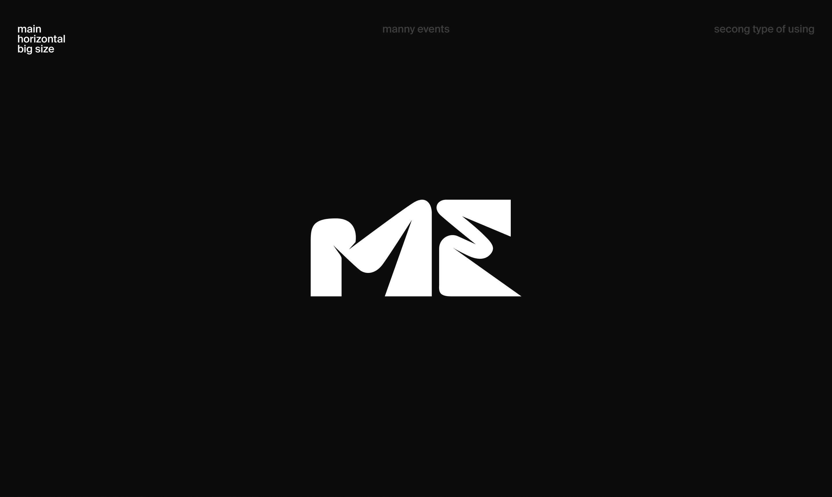Manny Events - айдентика — Изображение №14 — Брендинг на Dprofile