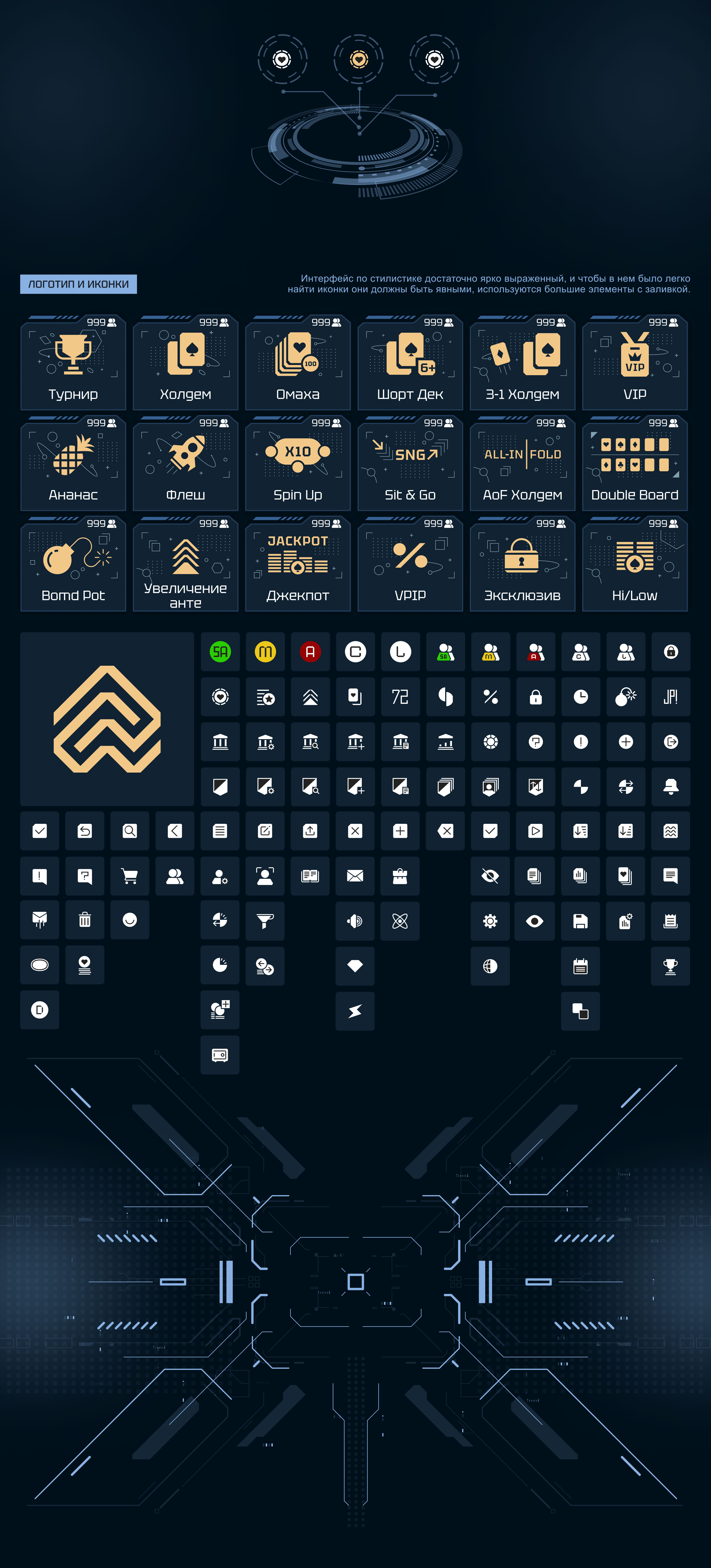 Мобильный покер Club poker space — Изображение №3 — Интерфейсы на Dprofile