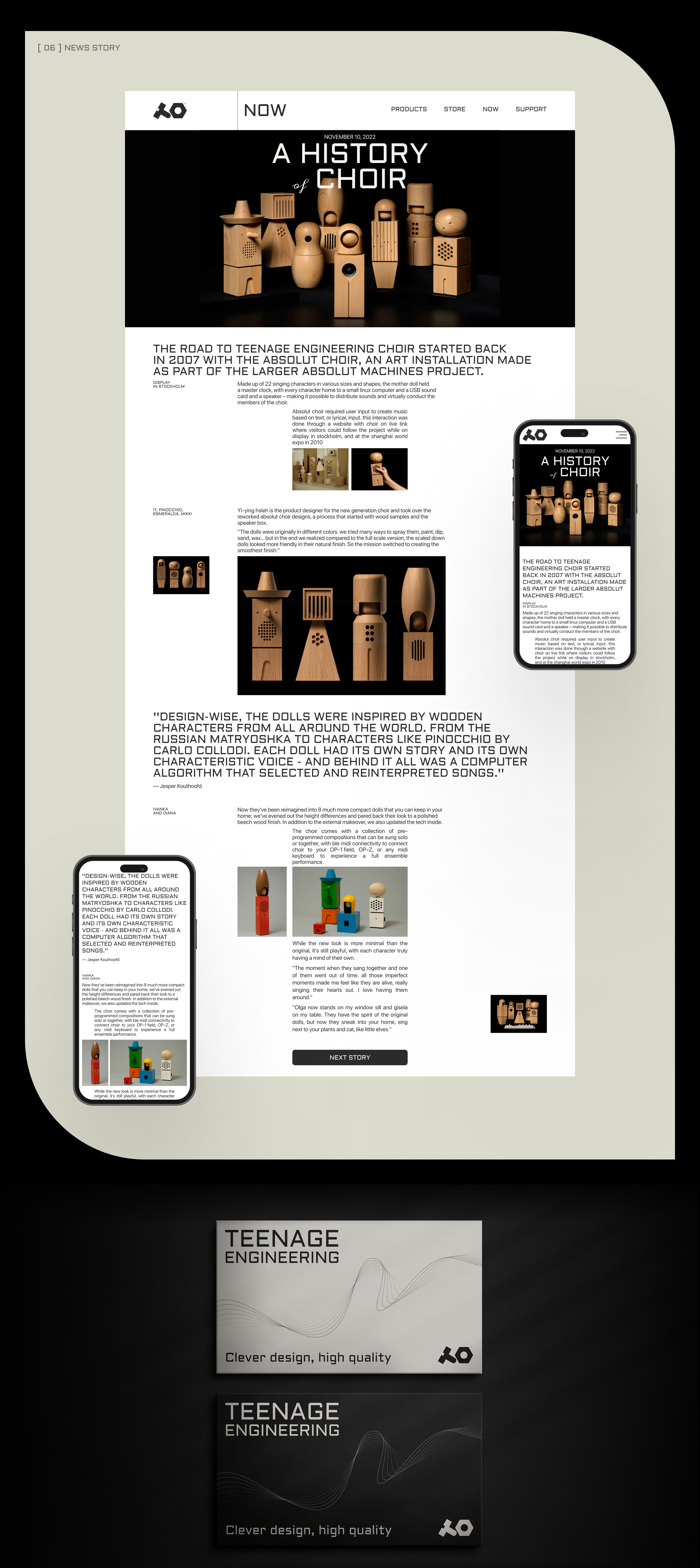 Teenage engineering online music shop — Изображение №6 — Интерфейсы на Dprofile