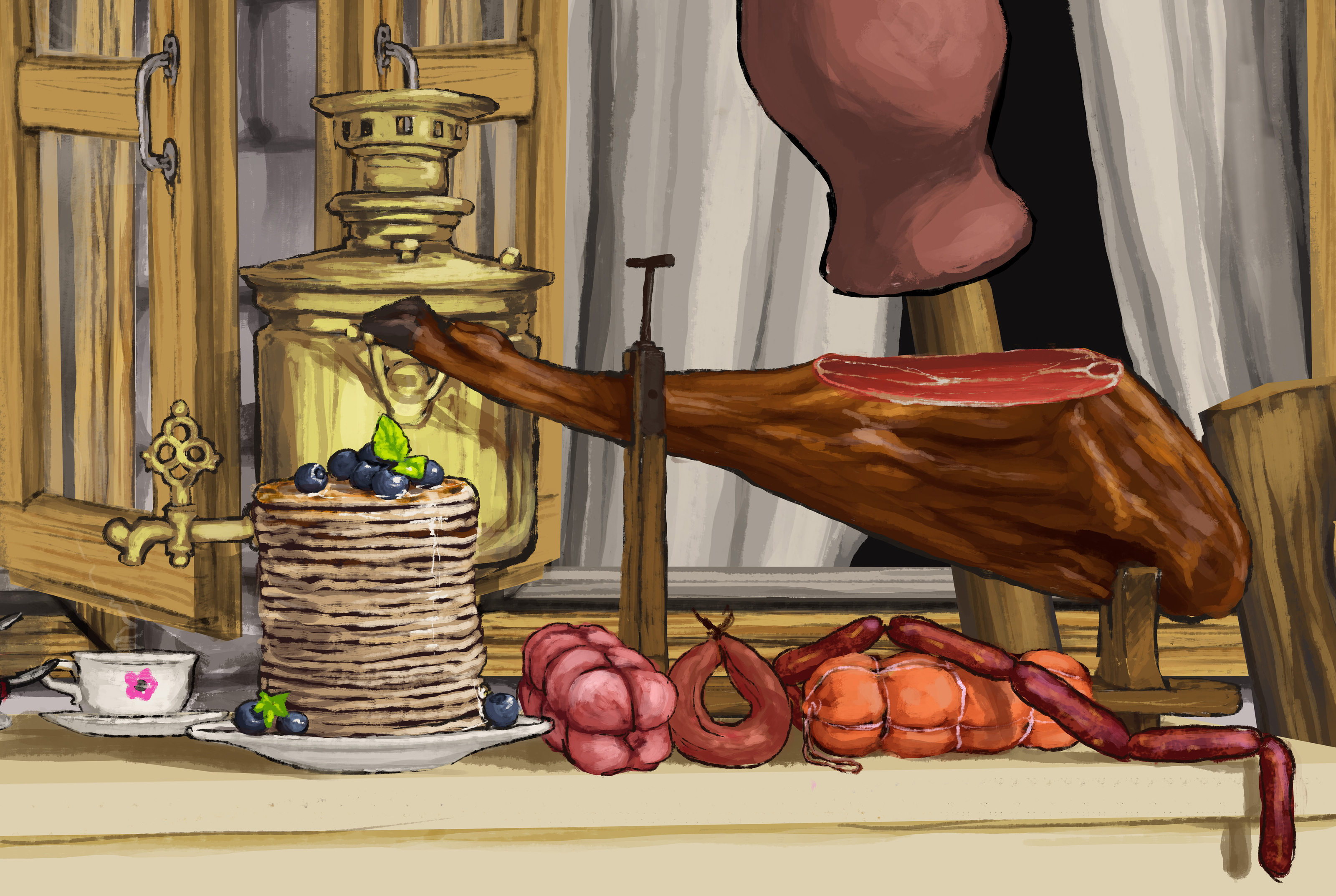 МЯСОДВОР — Изображение №3 — Иллюстрация, Графика на Dprofile