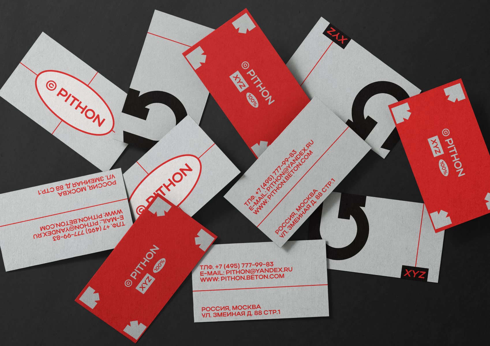 Компания бетонной мебели «Питон» — Изображение №11 — Брендинг на Dprofile