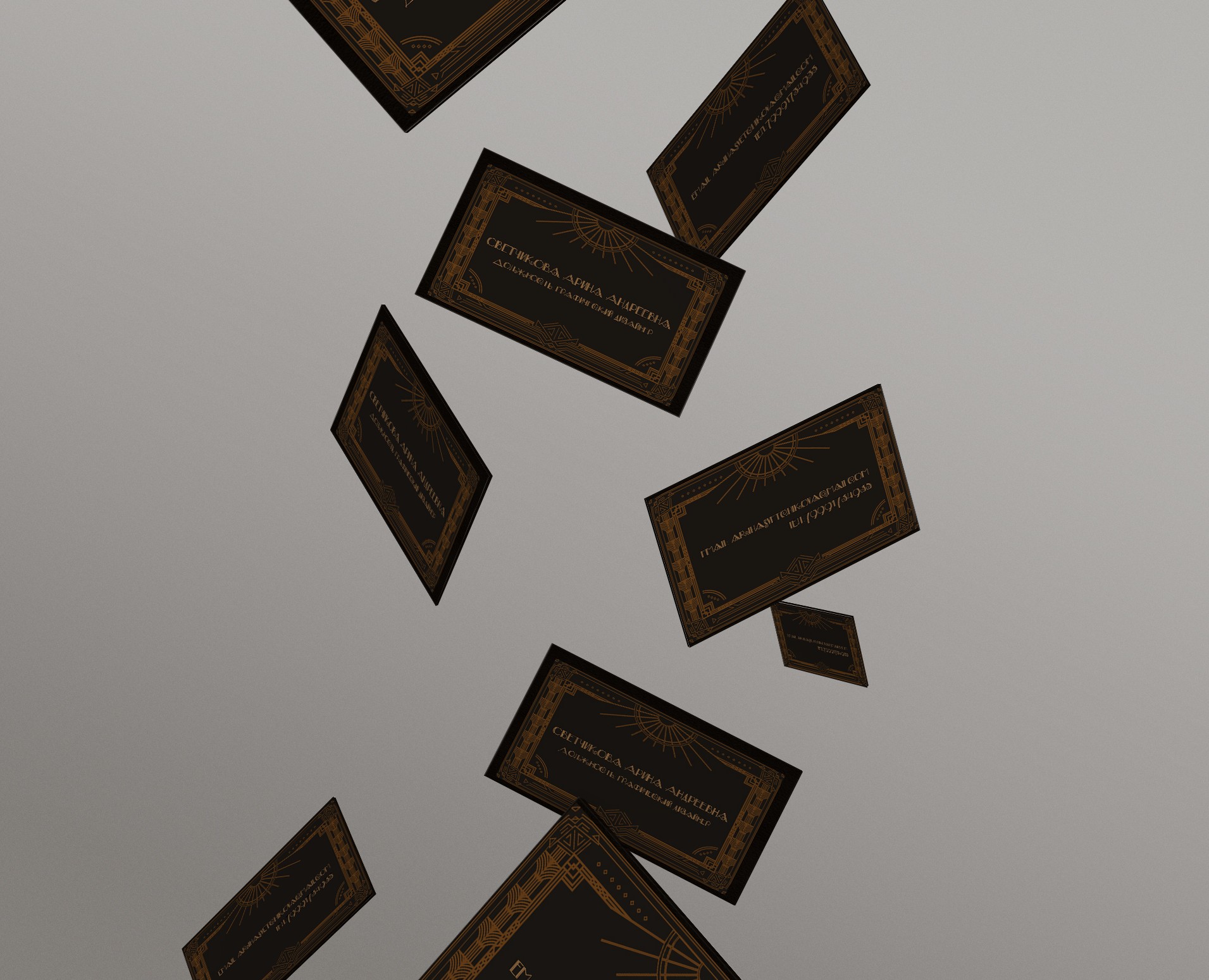 business cards (визитки) — Графика на Dprofile