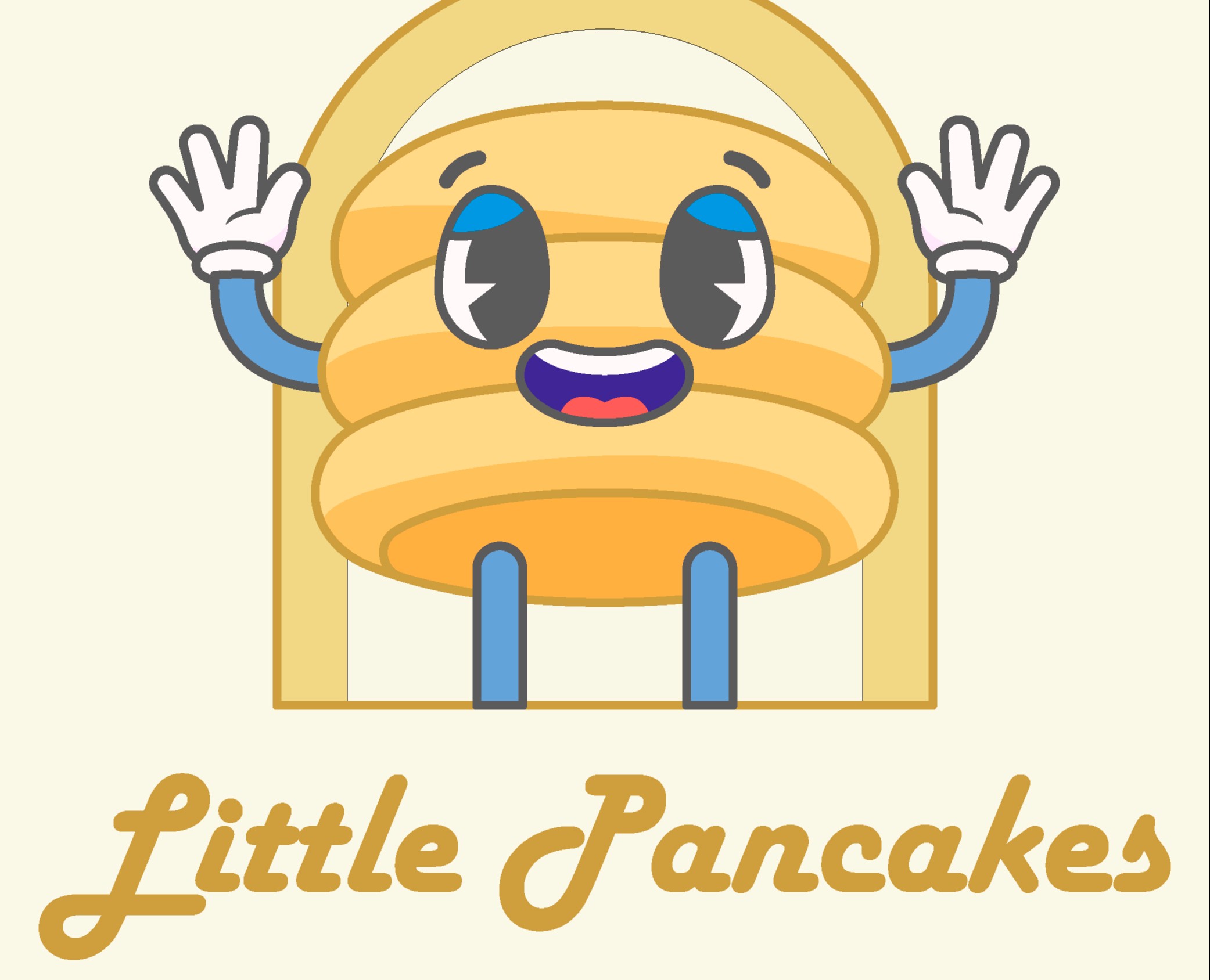 Фирменный стиль кофейни "Little Pancakes"" — Брендинг на Dprofile