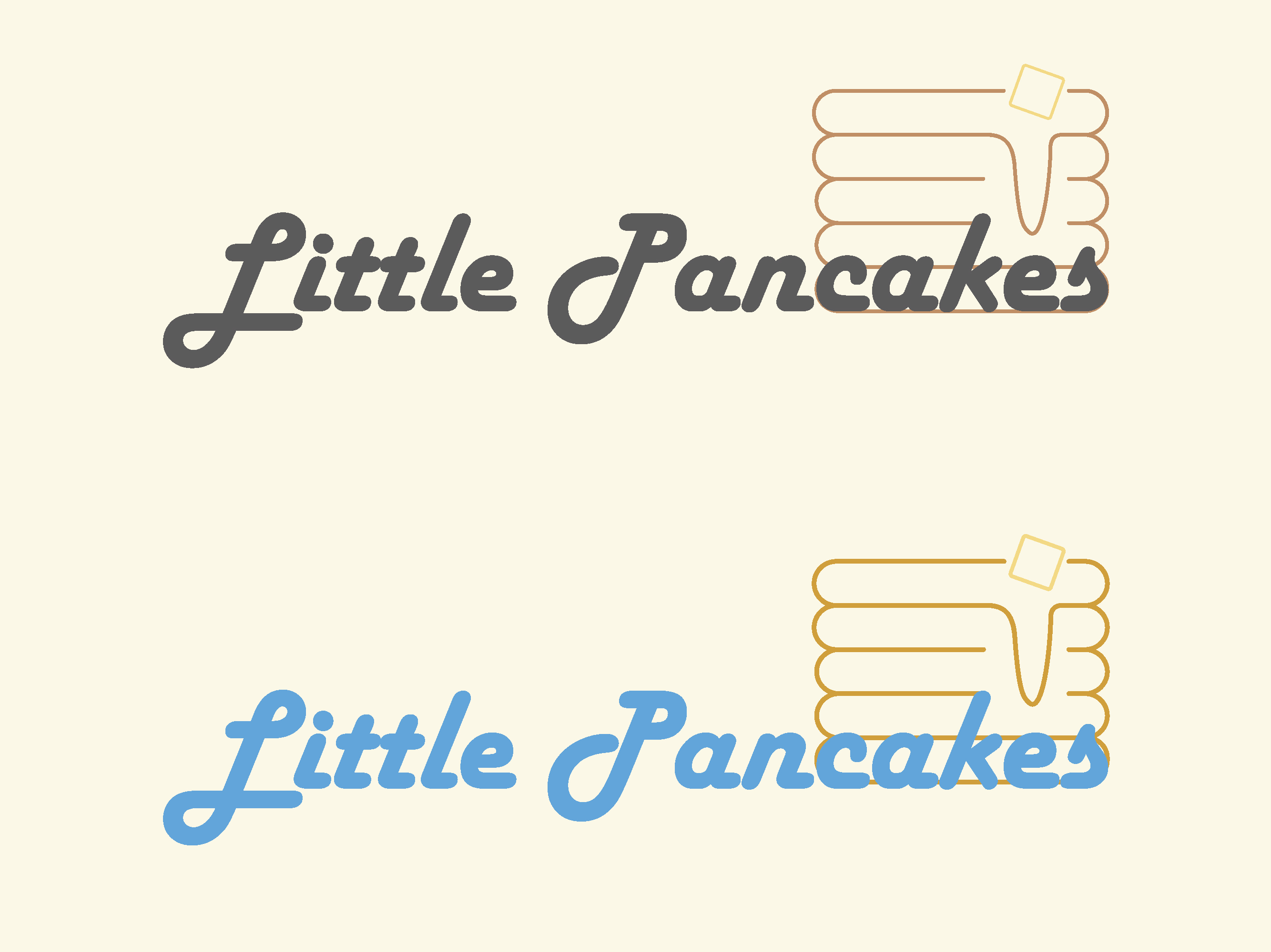 Фирменный стиль кофейни "Little Pancakes"" — Изображение №1 — Брендинг на Dprofile