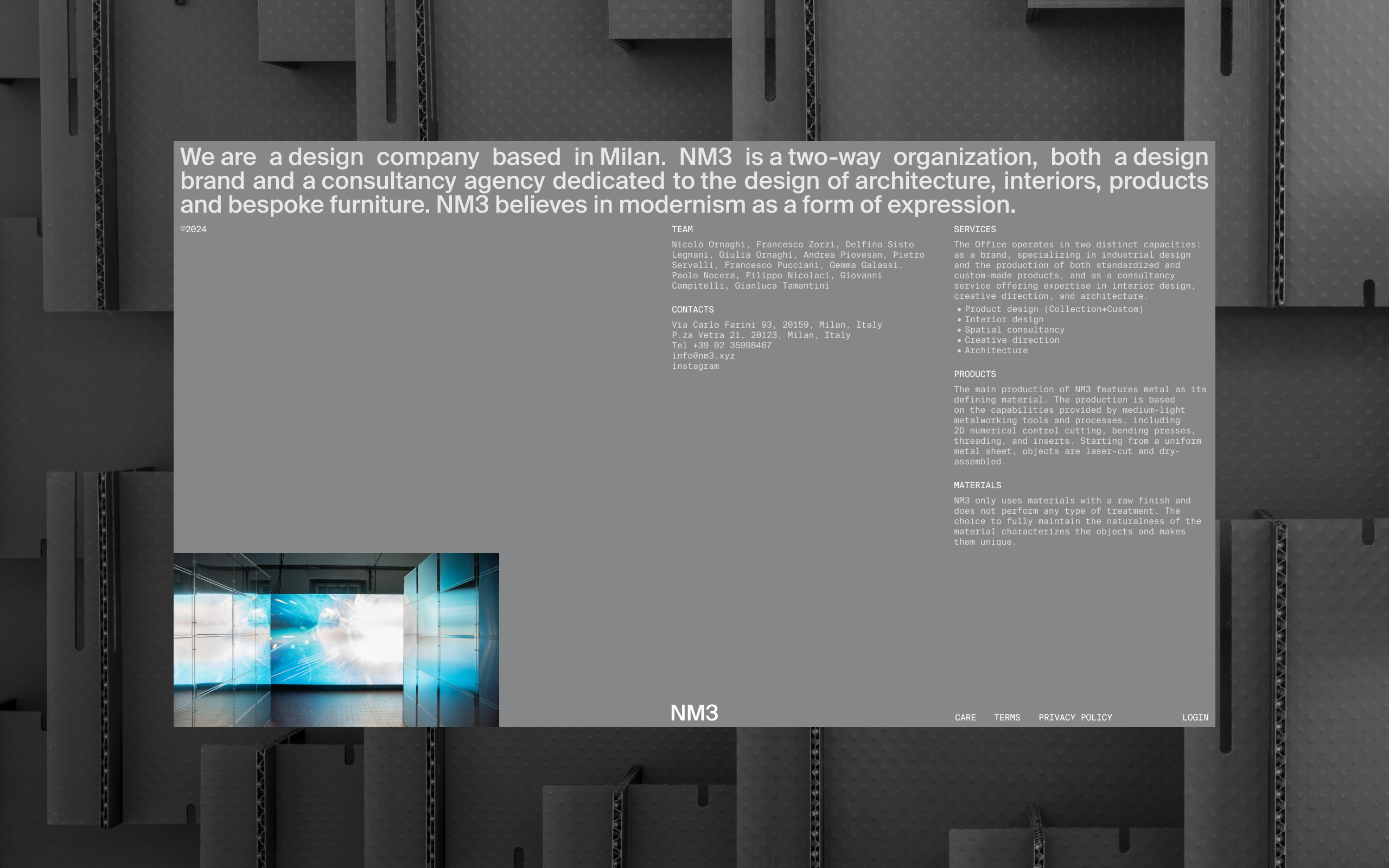 NM3 | company website — Изображение №10 — Интерфейсы, Анимация на Dprofile