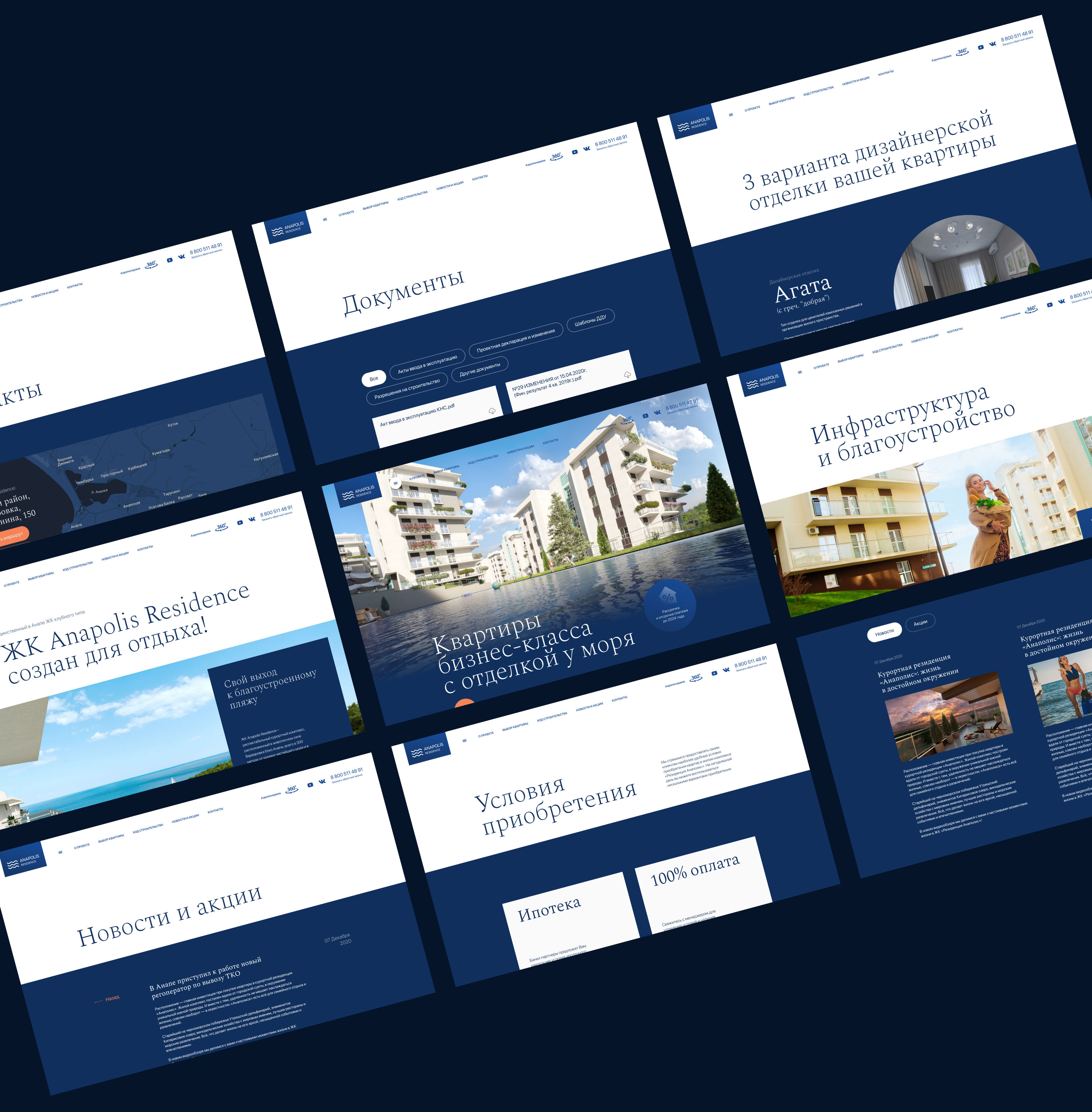 Жилой комплекс «Anapolis Residence» — Изображение №12 — Интерфейсы, Анимация на Dprofile