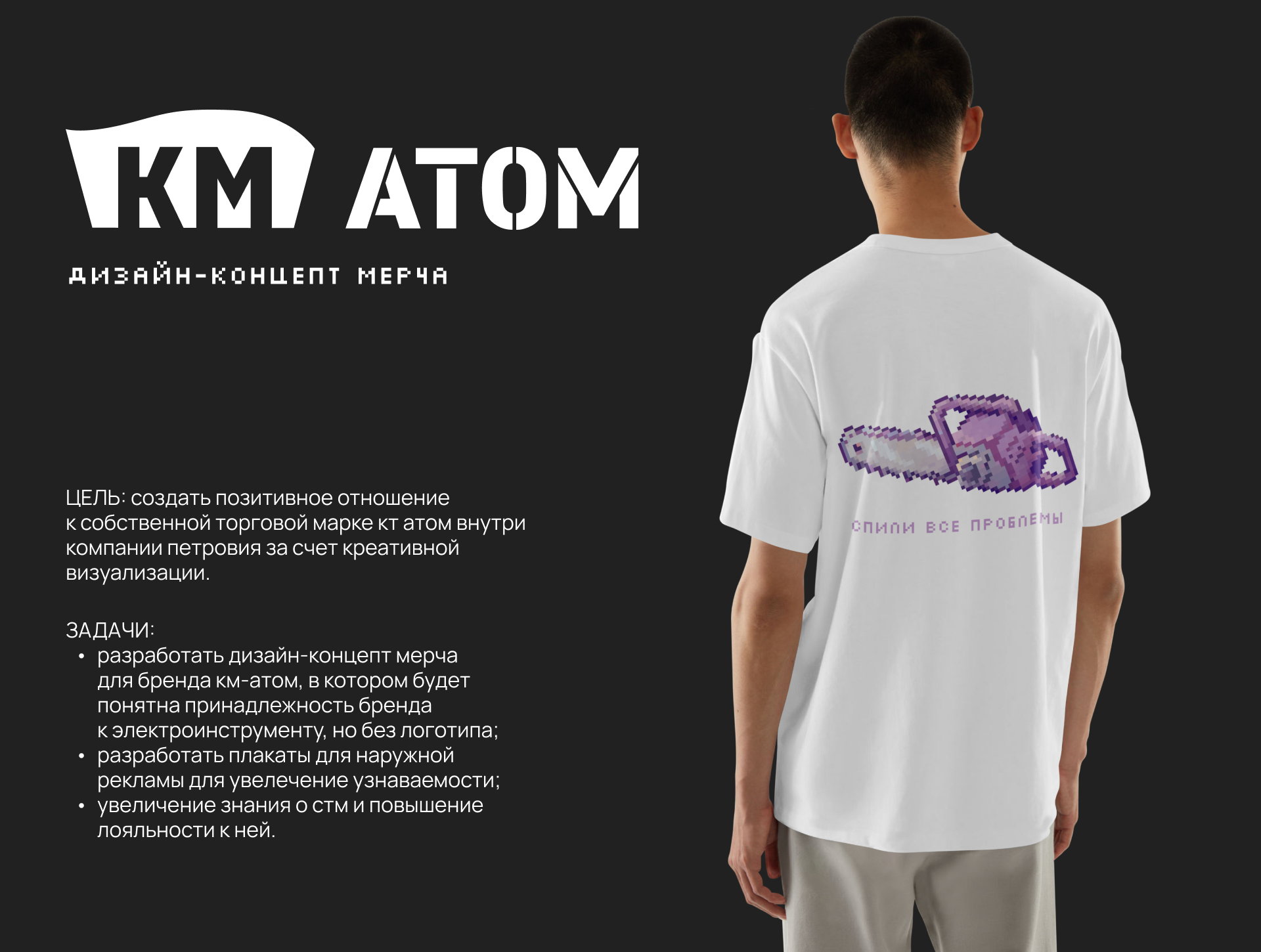 KM Атом | Мерч — Изображение №1 — Брендинг на Dprofile