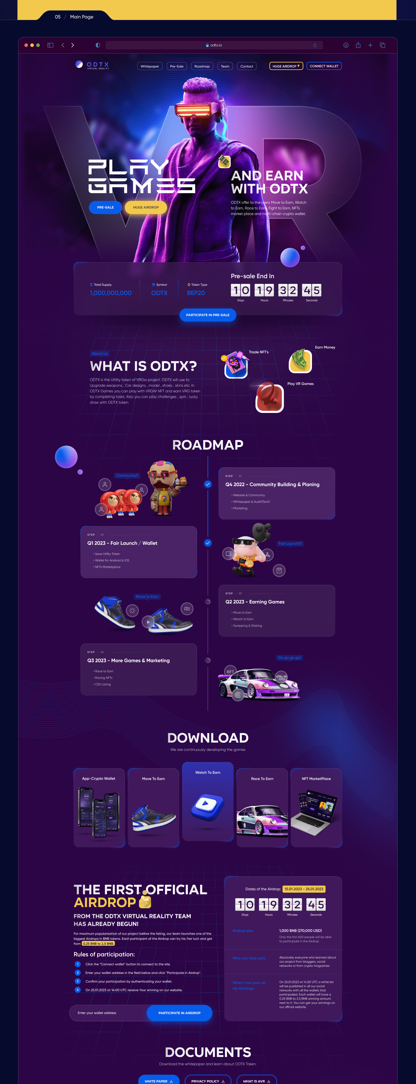 Odtx / Крипта (crypto, hyip) — Изображение №2 — Интерфейсы на Dprofile