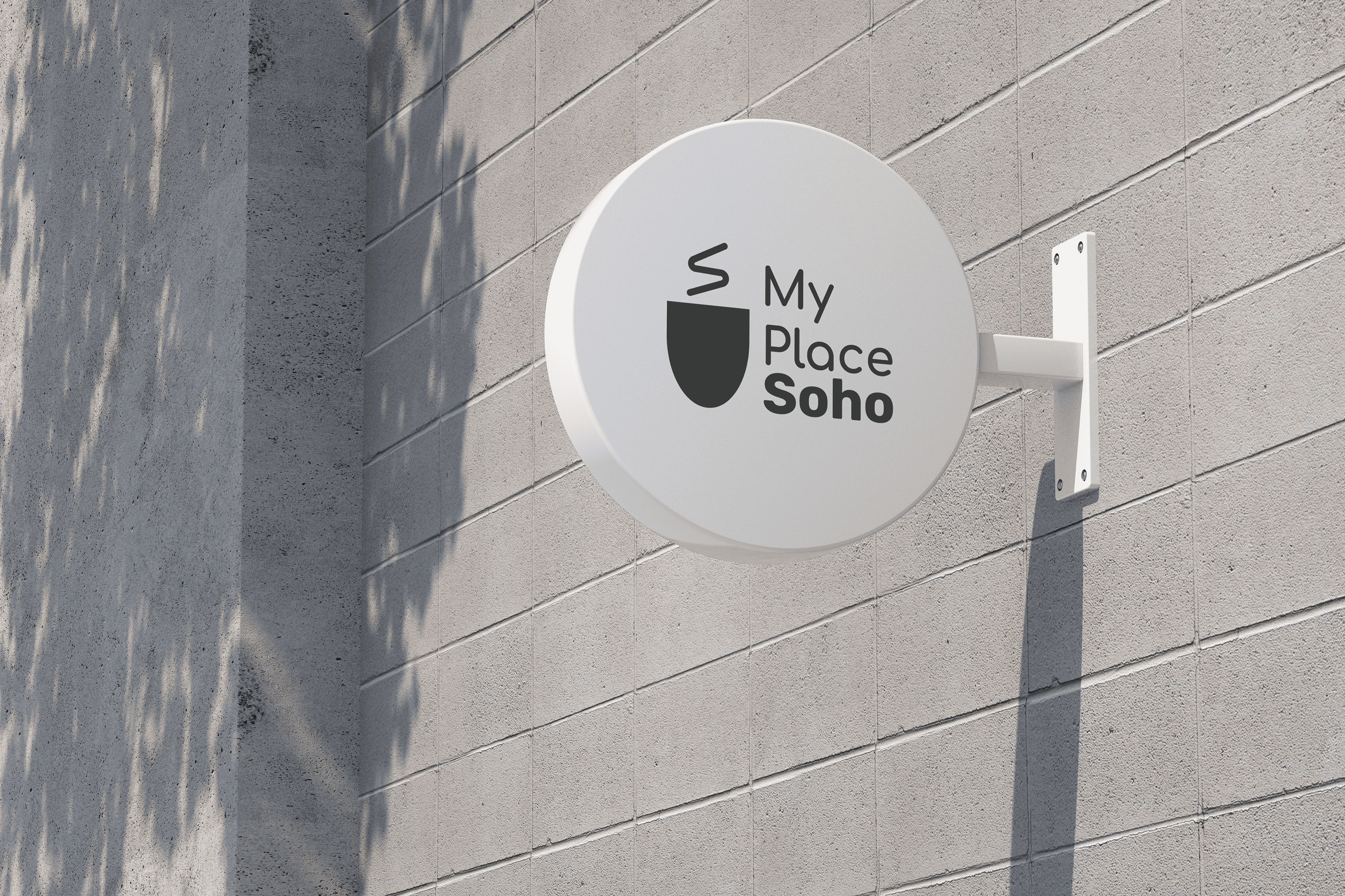 Логотип и минимальный фирменный стиль кофейни My Place Soho — Изображение №36 — Брендинг, Графика на Dprofile