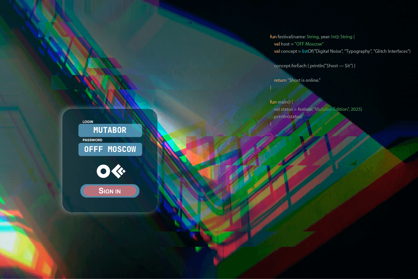 Айдентика фестиваля OFFF Moscow — Изображение №6 — Брендинг, Графика на Dprofile