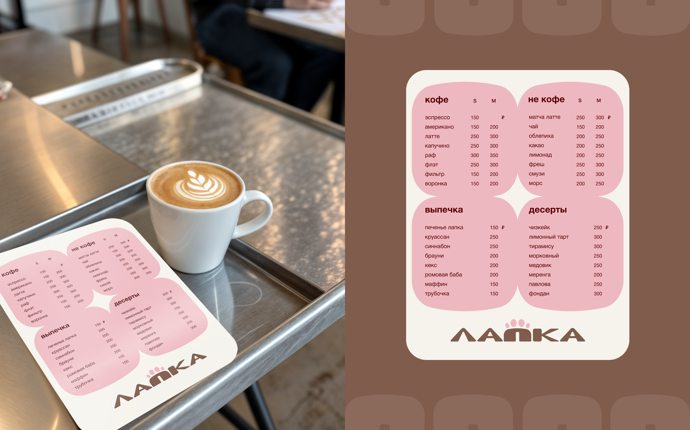 Лапка, спешелти-кофейня — Изображение №3 — Брендинг на Dprofile