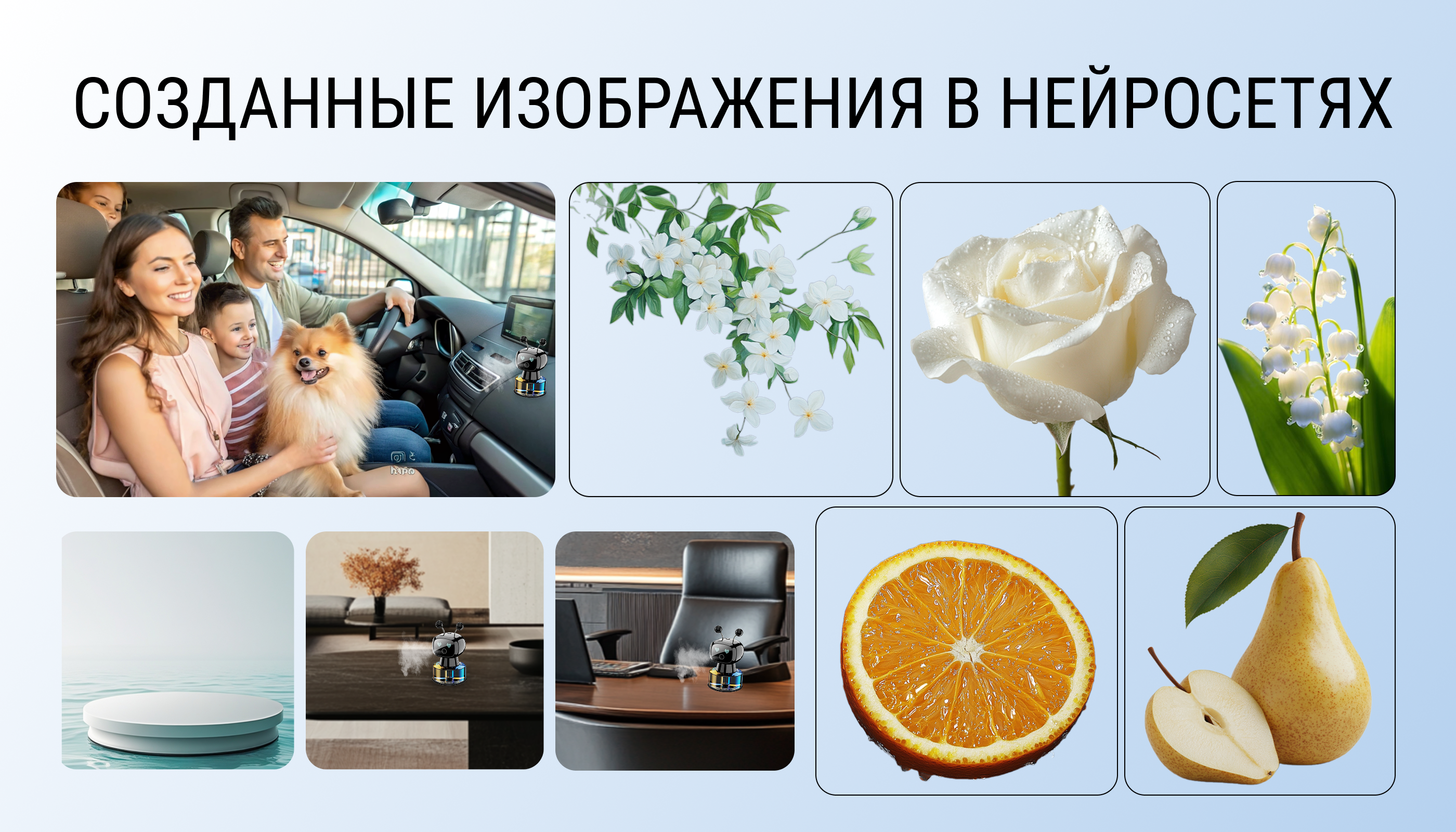 Инфографика карточки товара "Ароматизатор" — Изображение №3 — Маркетинг на Dprofile