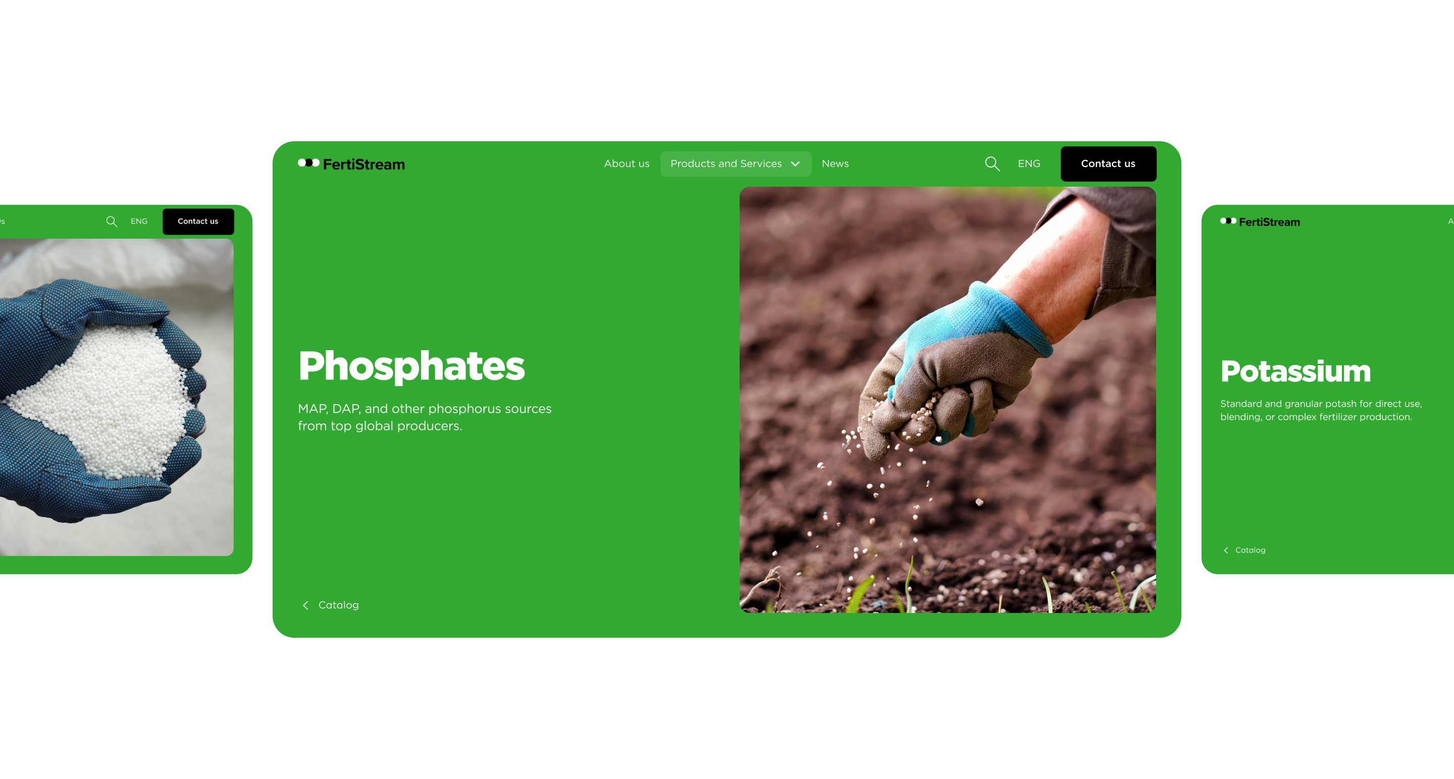 Corporate Website for Fertilizer Trader — Изображение №5 — Интерфейсы на Dprofile