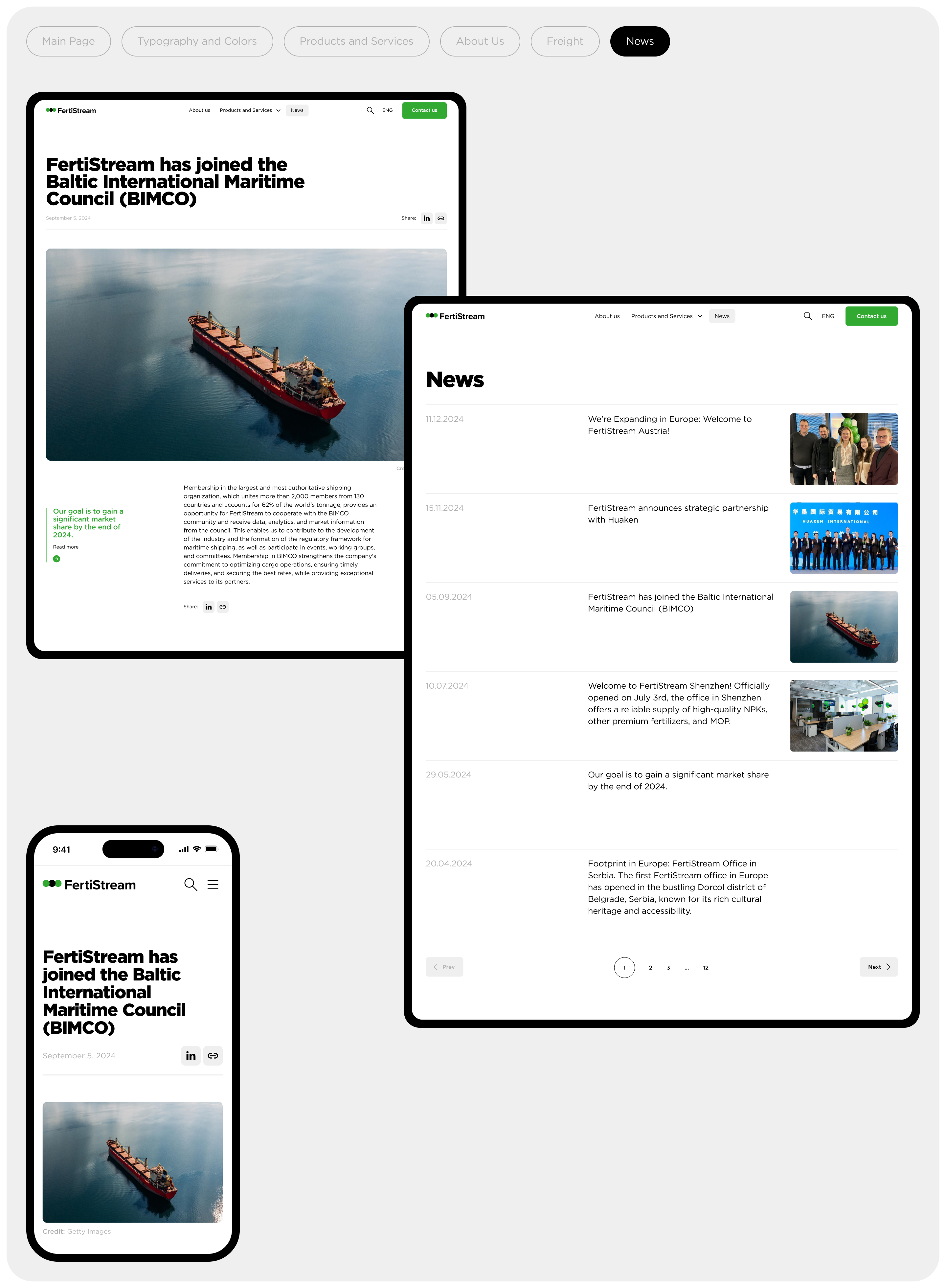 Corporate Website for Fertilizer Trader — Изображение №8 — Интерфейсы на Dprofile