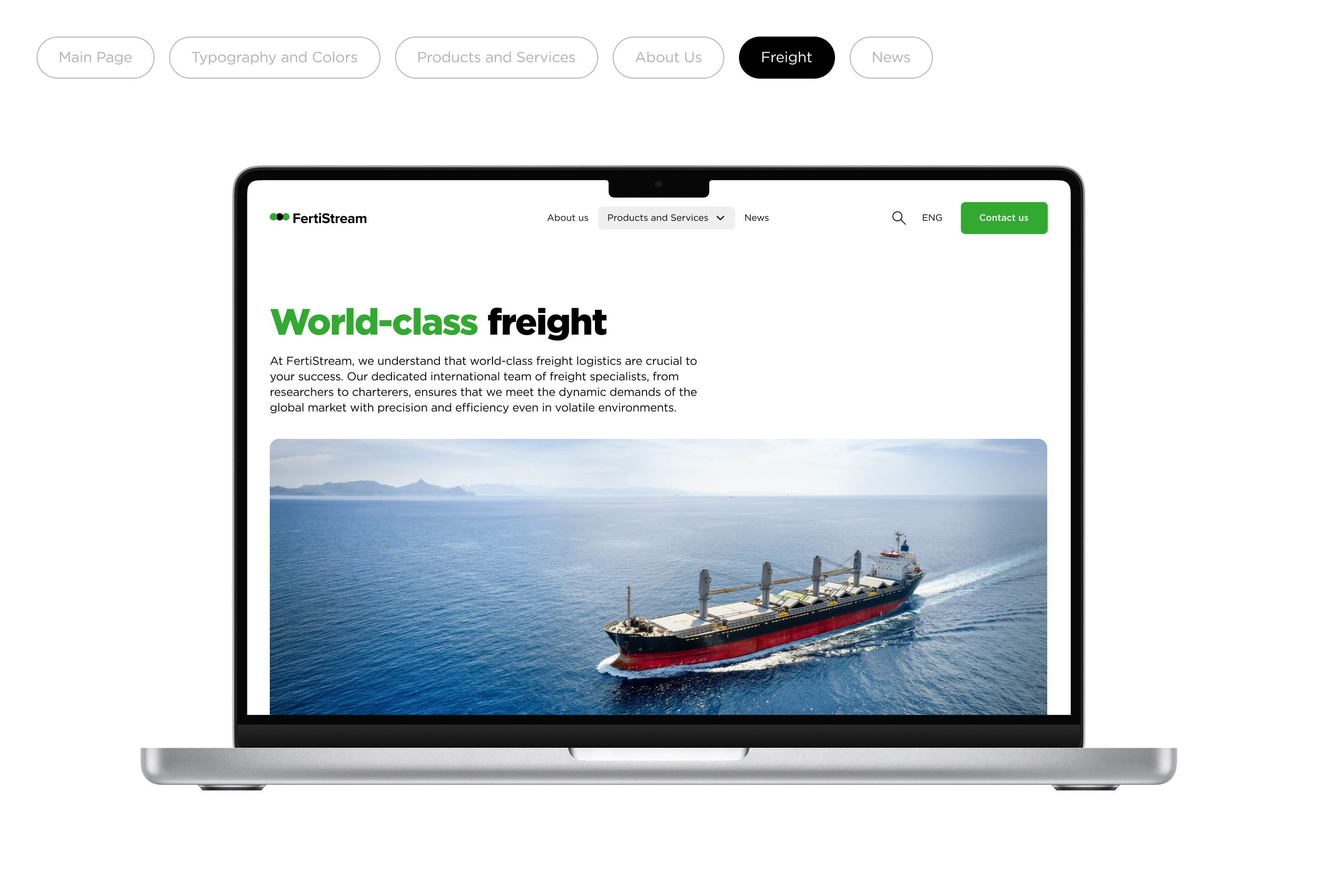 Corporate Website for Fertilizer Trader — Изображение №7 — Интерфейсы на Dprofile